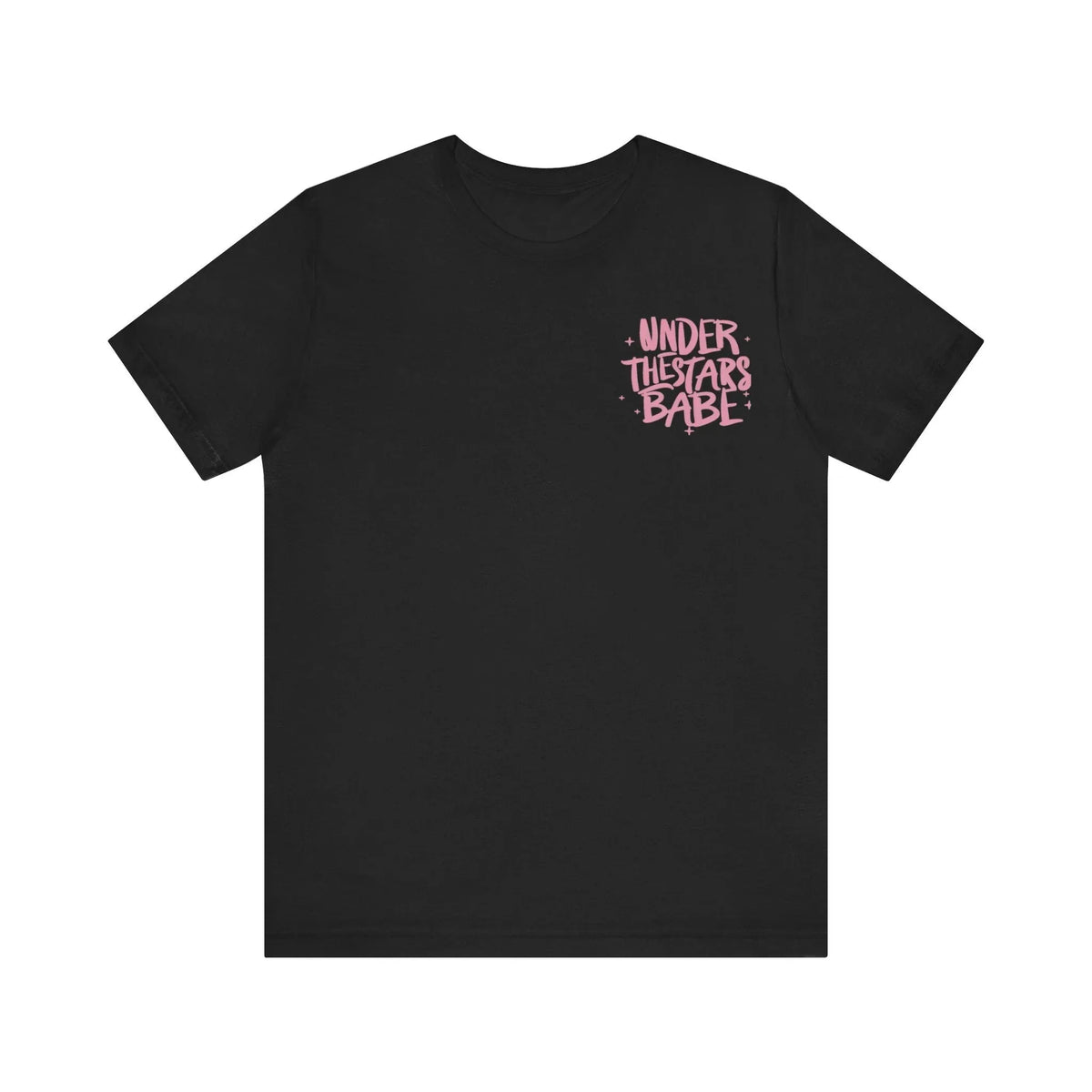 Essential Unisex Jersey Short Sleeve Tee - Classic & Comfortable - Under the Stars Babe - underthestarsbabe