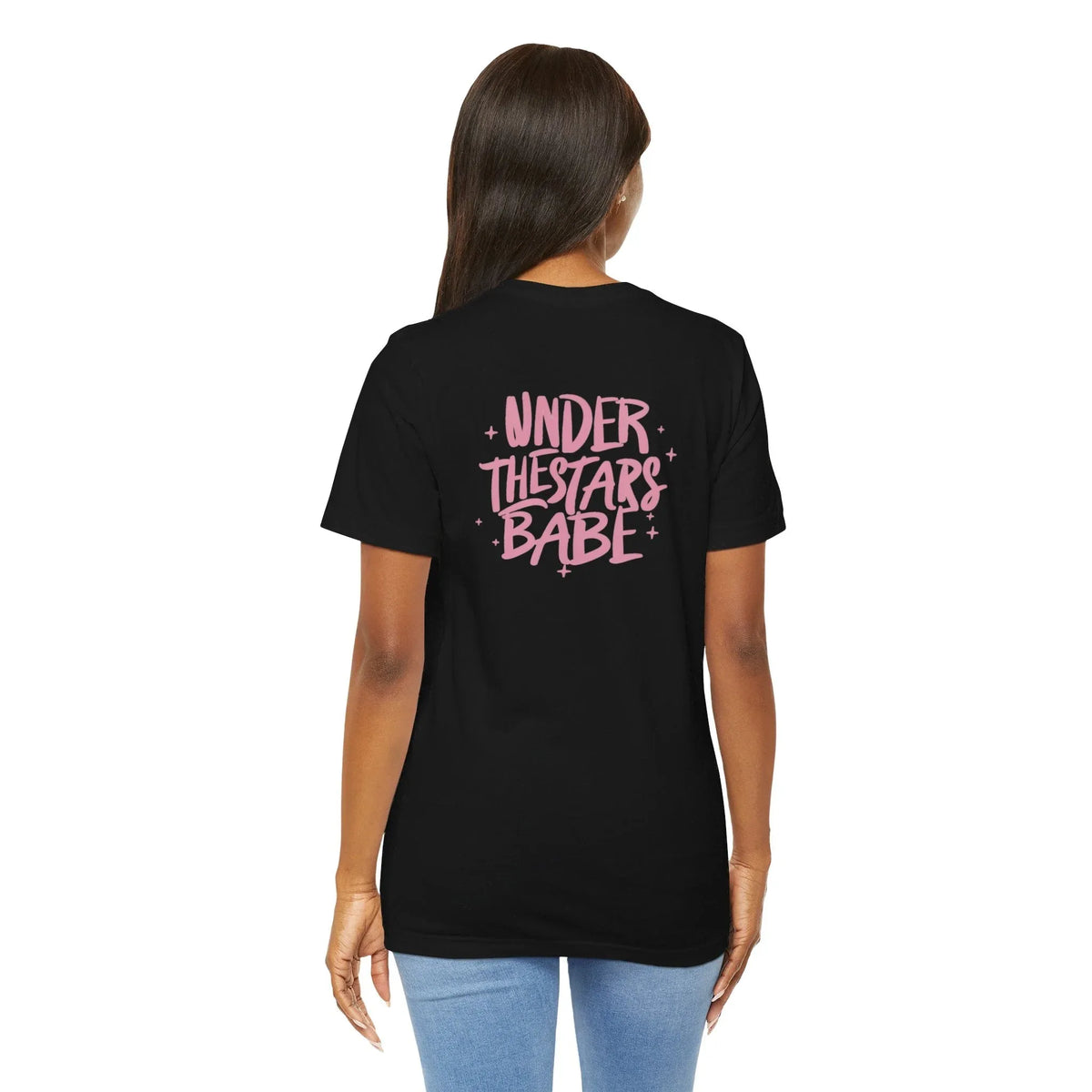 Essential Unisex Jersey Short Sleeve Tee - Classic & Comfortable - Under the Stars Babe - underthestarsbabe