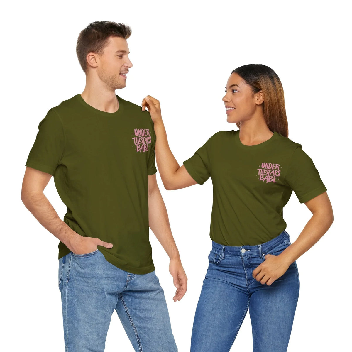 Essential Unisex Jersey Short Sleeve Tee - Classic & Comfortable - Under the Stars Babe - underthestarsbabe