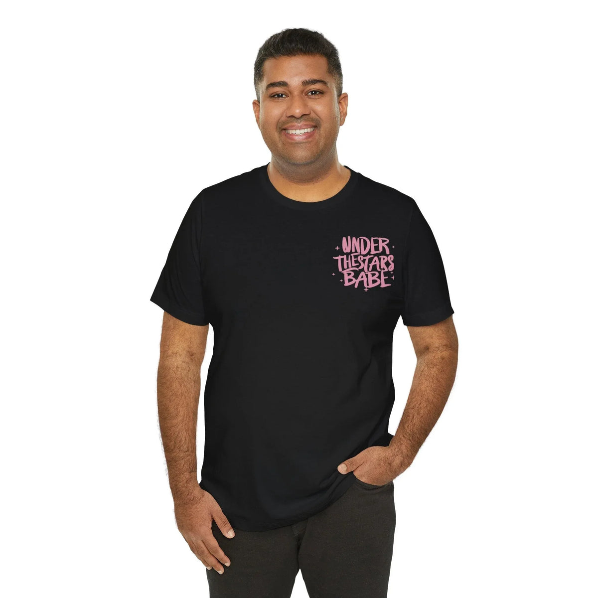 Essential Unisex Jersey Short Sleeve Tee - Classic & Comfortable - Under the Stars Babe - underthestarsbabe