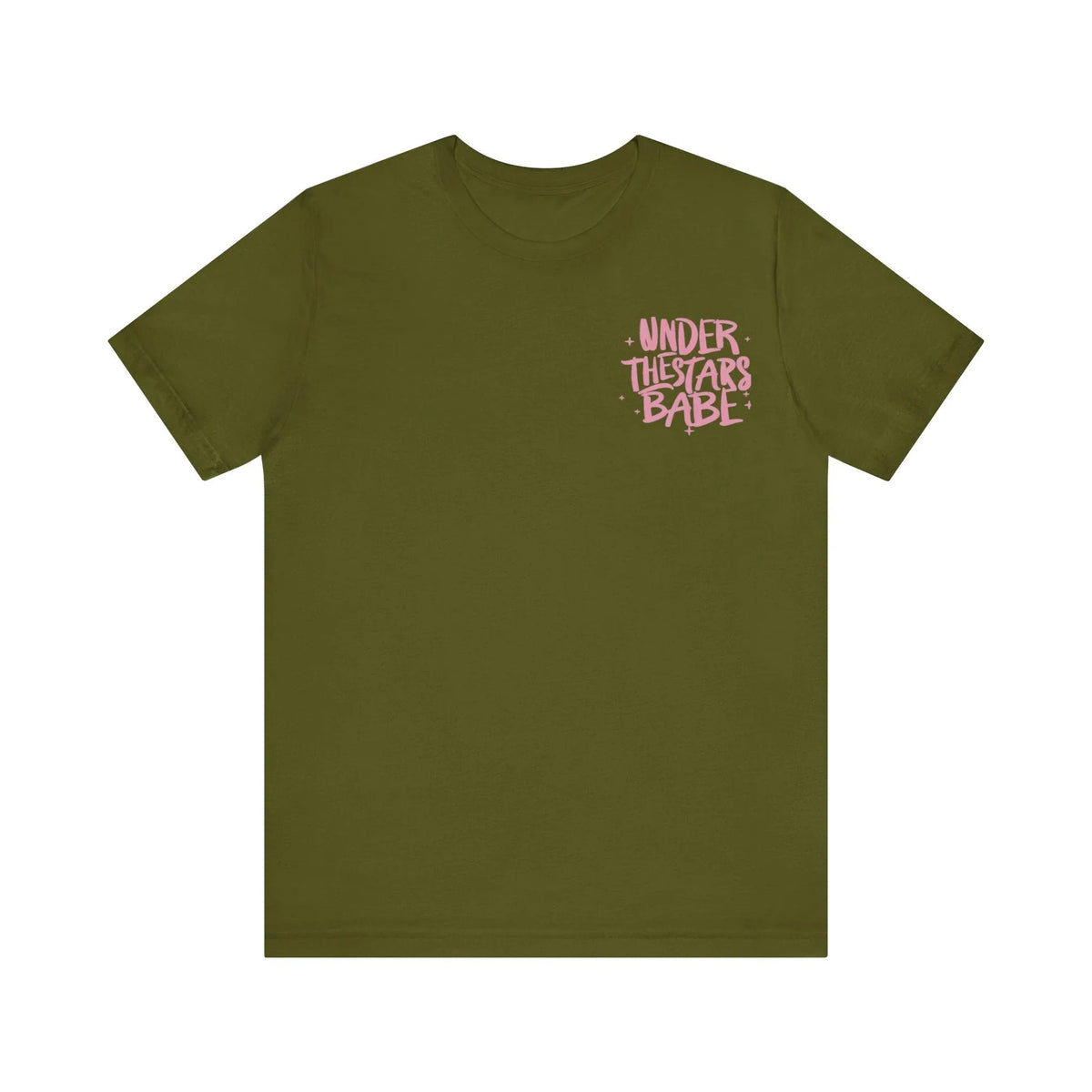 Essential Unisex Jersey Short Sleeve Tee - Classic & Comfortable - Under the Stars Babe - underthestarsbabe