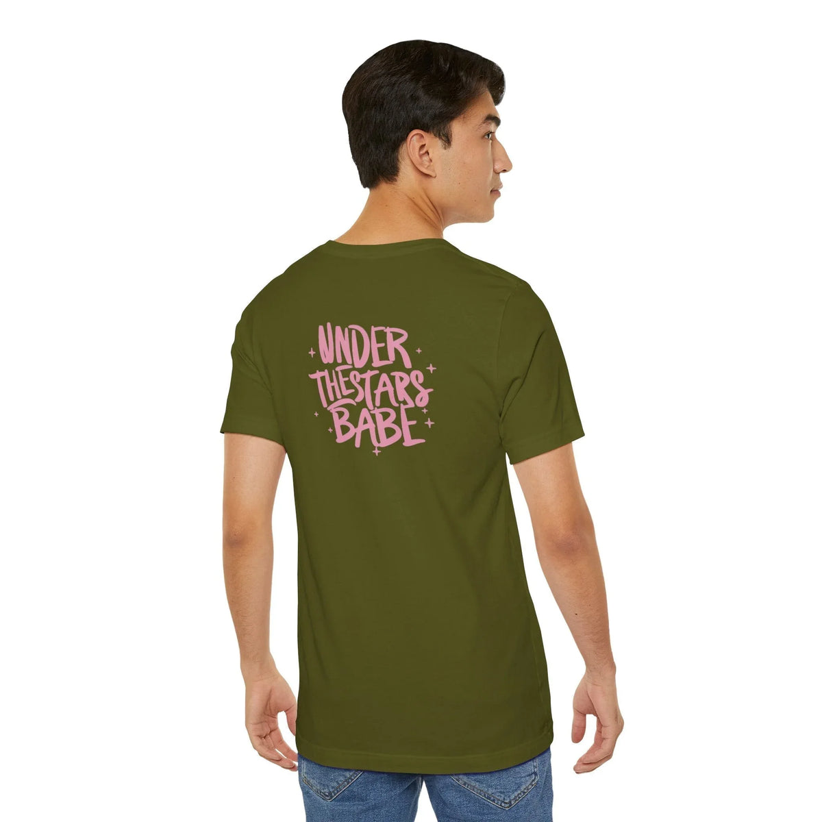Essential Unisex Jersey Short Sleeve Tee - Classic & Comfortable - Under the Stars Babe - underthestarsbabe
