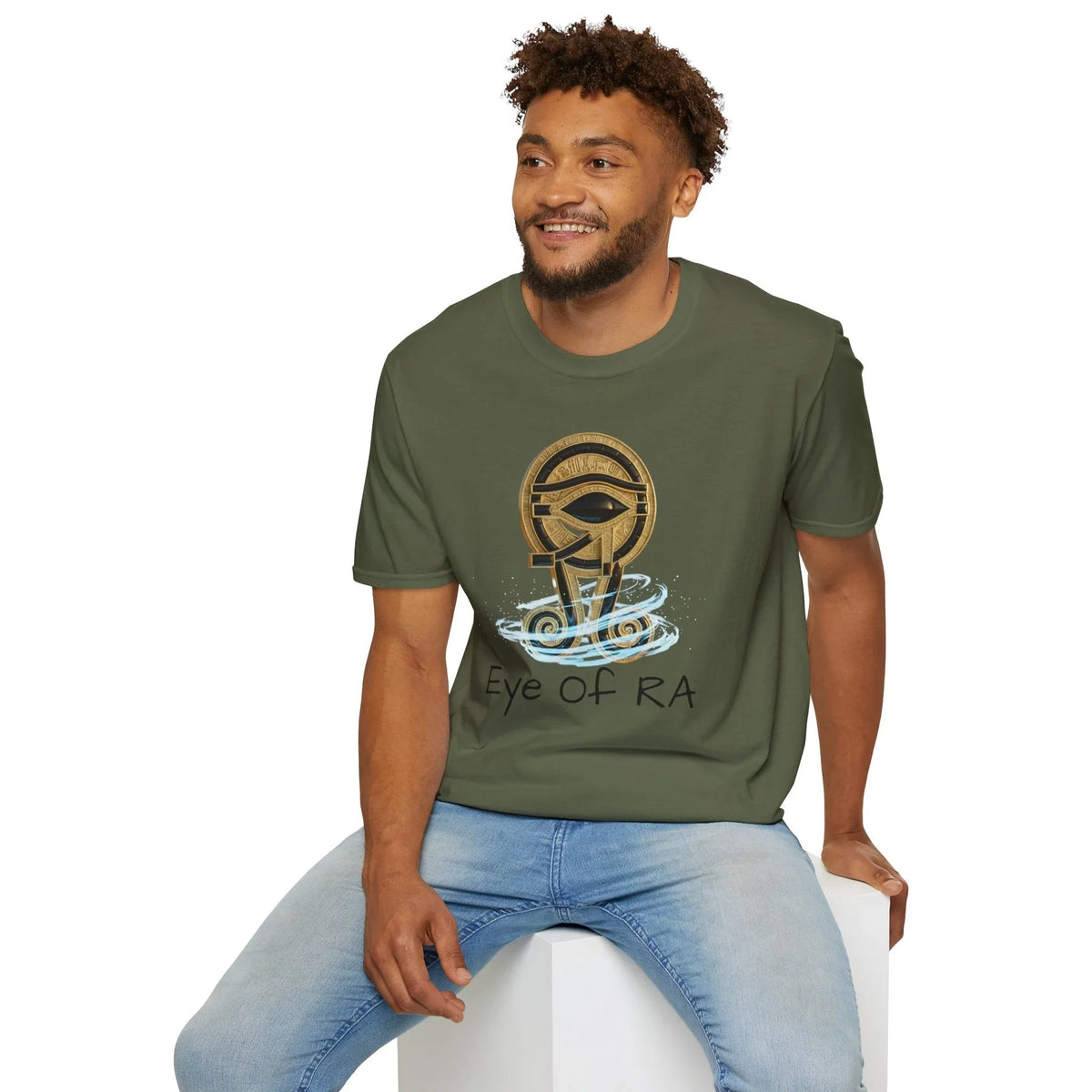 Eye of Ra T-Shirt — Nautical Egyptian Symbol Graphic Tee - underthestarsbabe