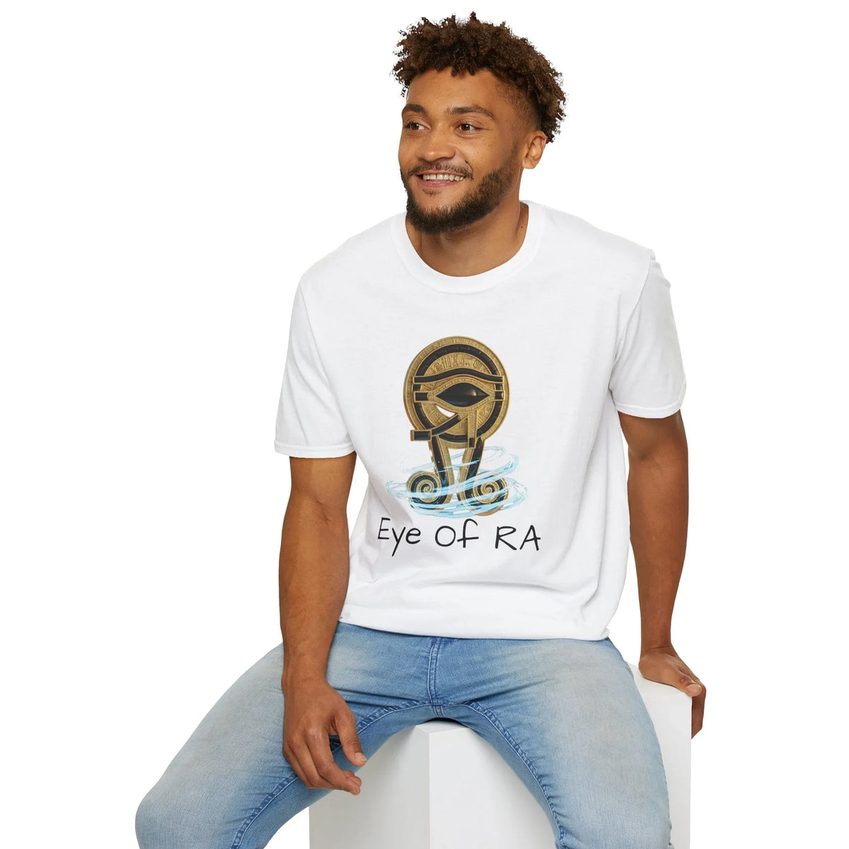 Eye of Ra T-Shirt — Nautical Egyptian Symbol Graphic Tee - underthestarsbabe