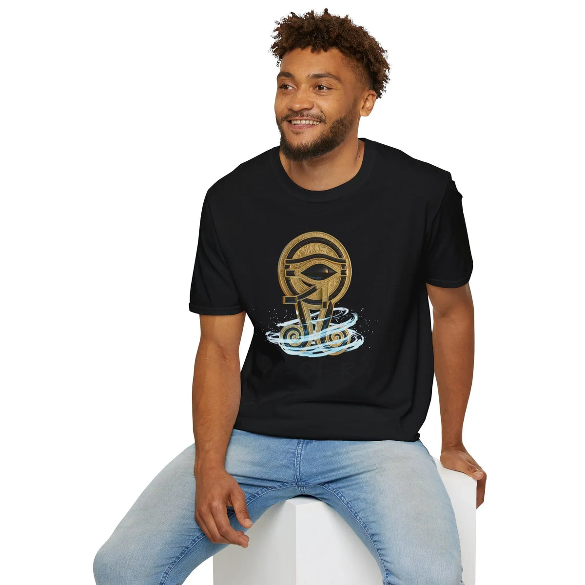 Eye of Ra T-Shirt — Nautical Egyptian Symbol Graphic Tee - underthestarsbabe
