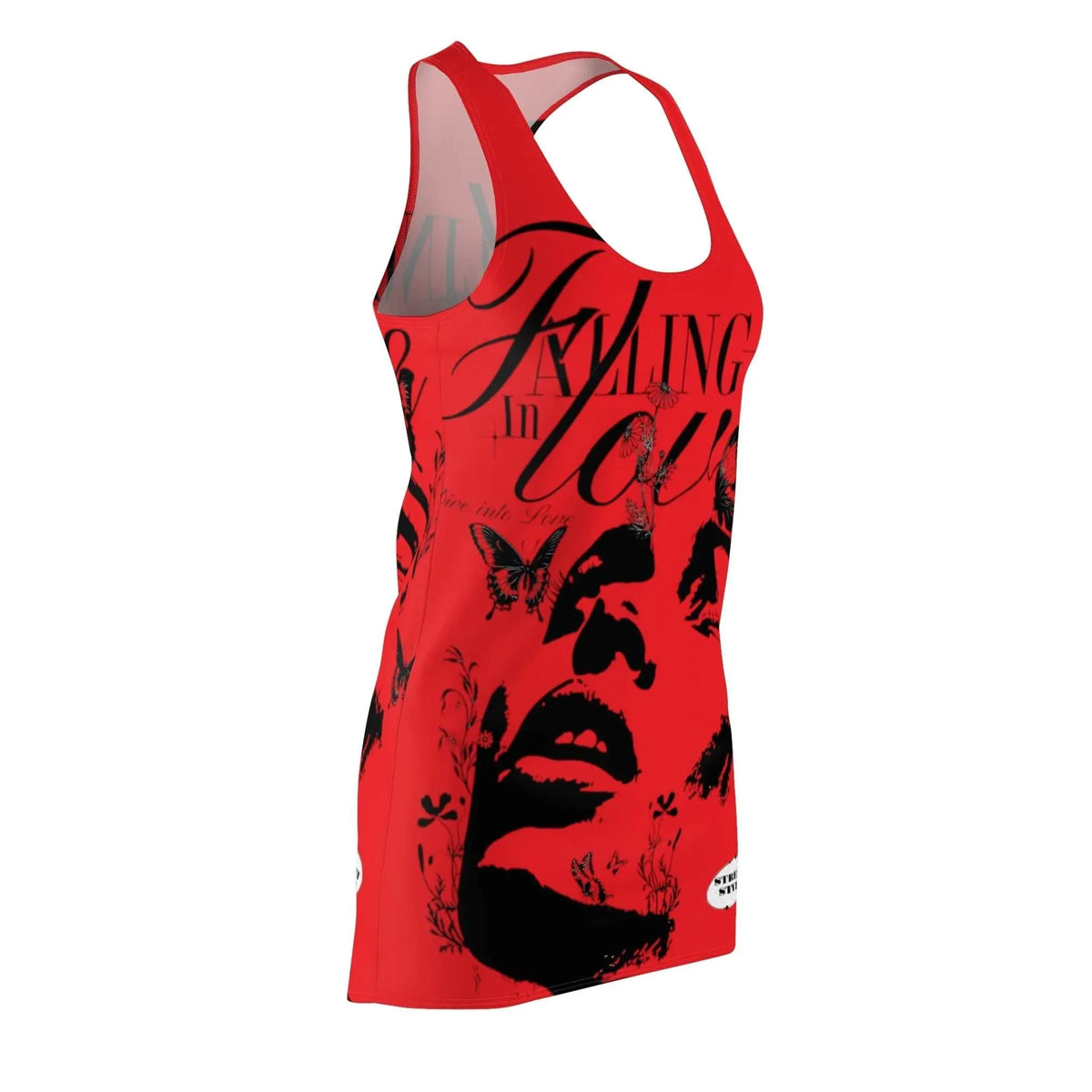 Falling in Love Racerback Dress - Under the Stars Babe - underthestarsbabe