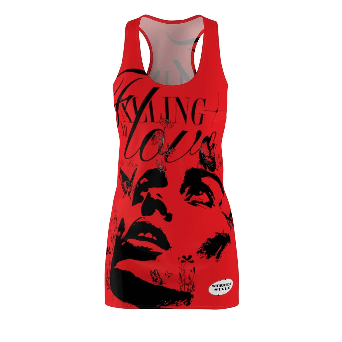 Falling in Love Racerback Dress - Under the Stars Babe - underthestarsbabe