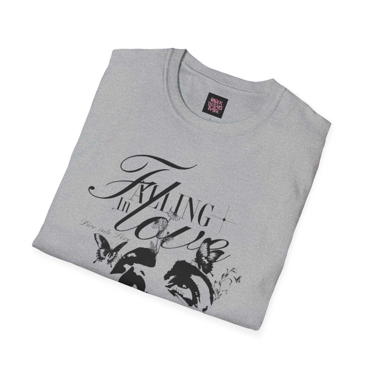 Falling In Love Unisex Softstyle T-Shirt - underthestarsbabe