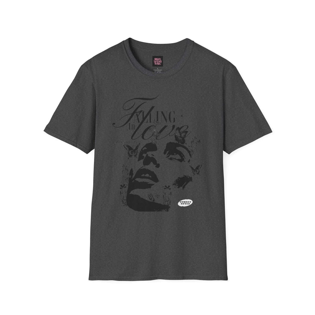 Falling In Love Unisex Softstyle T-Shirt - underthestarsbabe