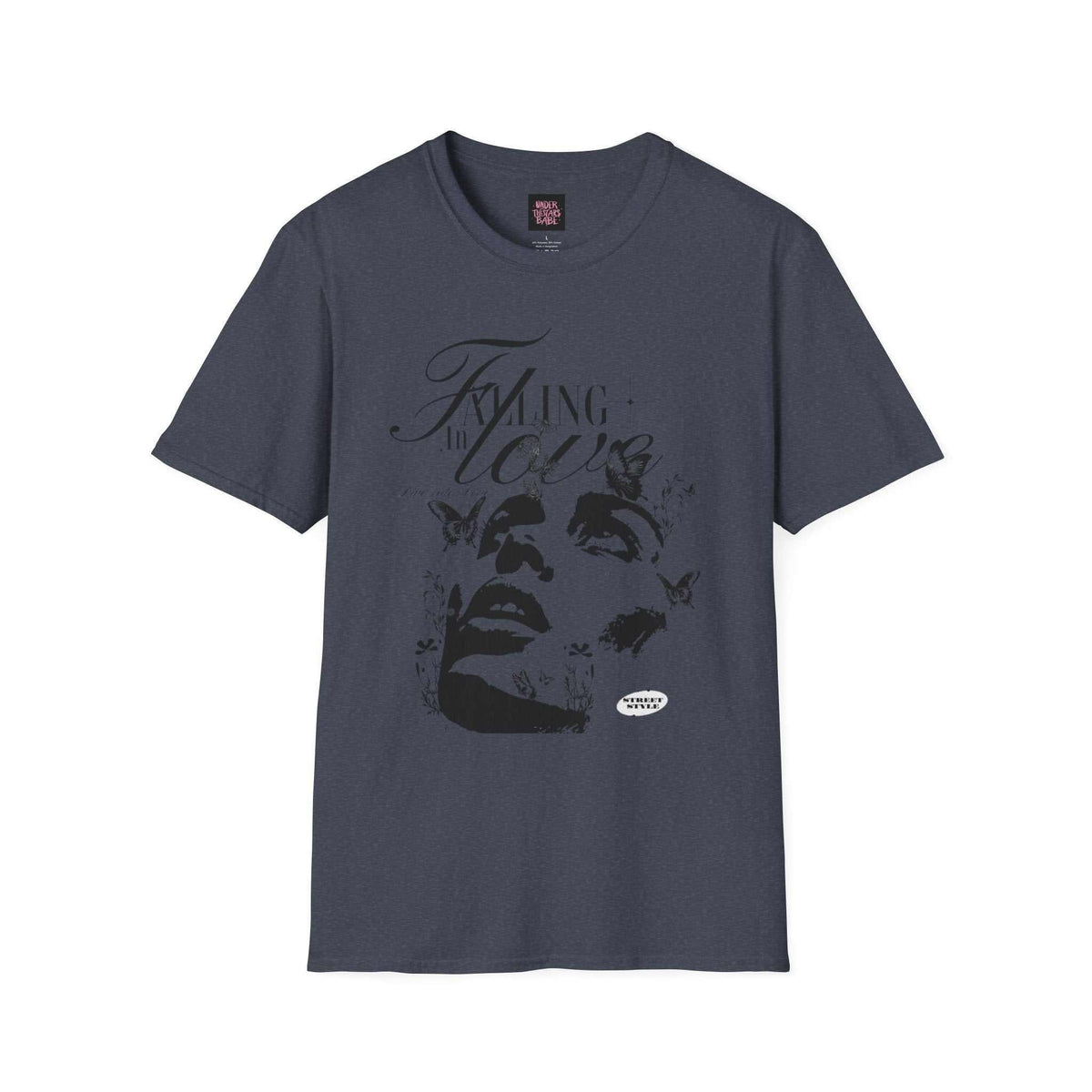 Falling In Love Unisex Softstyle T-Shirt - underthestarsbabe