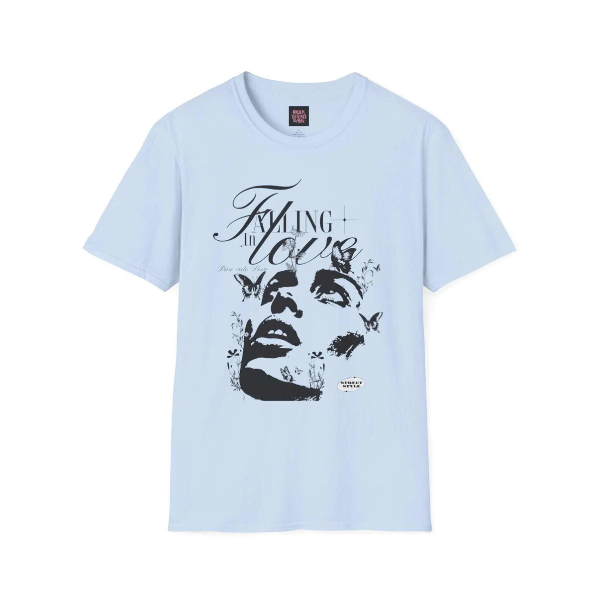 Falling In Love Unisex Softstyle T-Shirt - underthestarsbabe