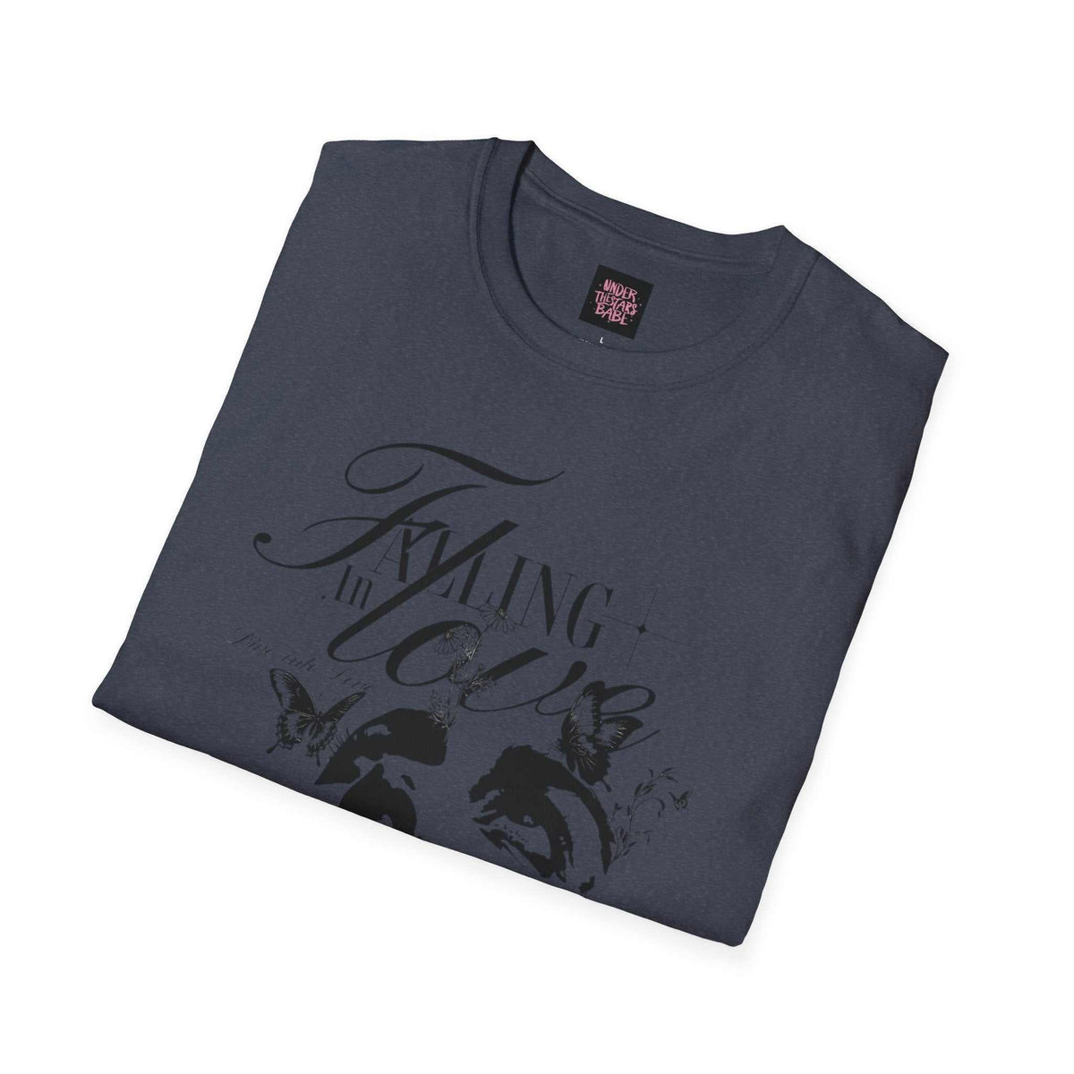 Falling In Love Unisex Softstyle T-Shirt - underthestarsbabe