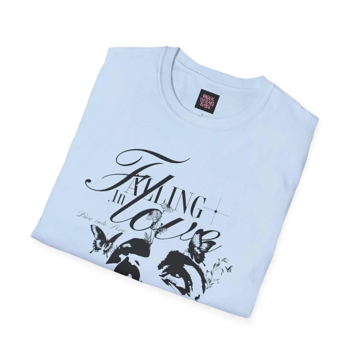 Falling In Love Unisex Softstyle T-Shirt - underthestarsbabe