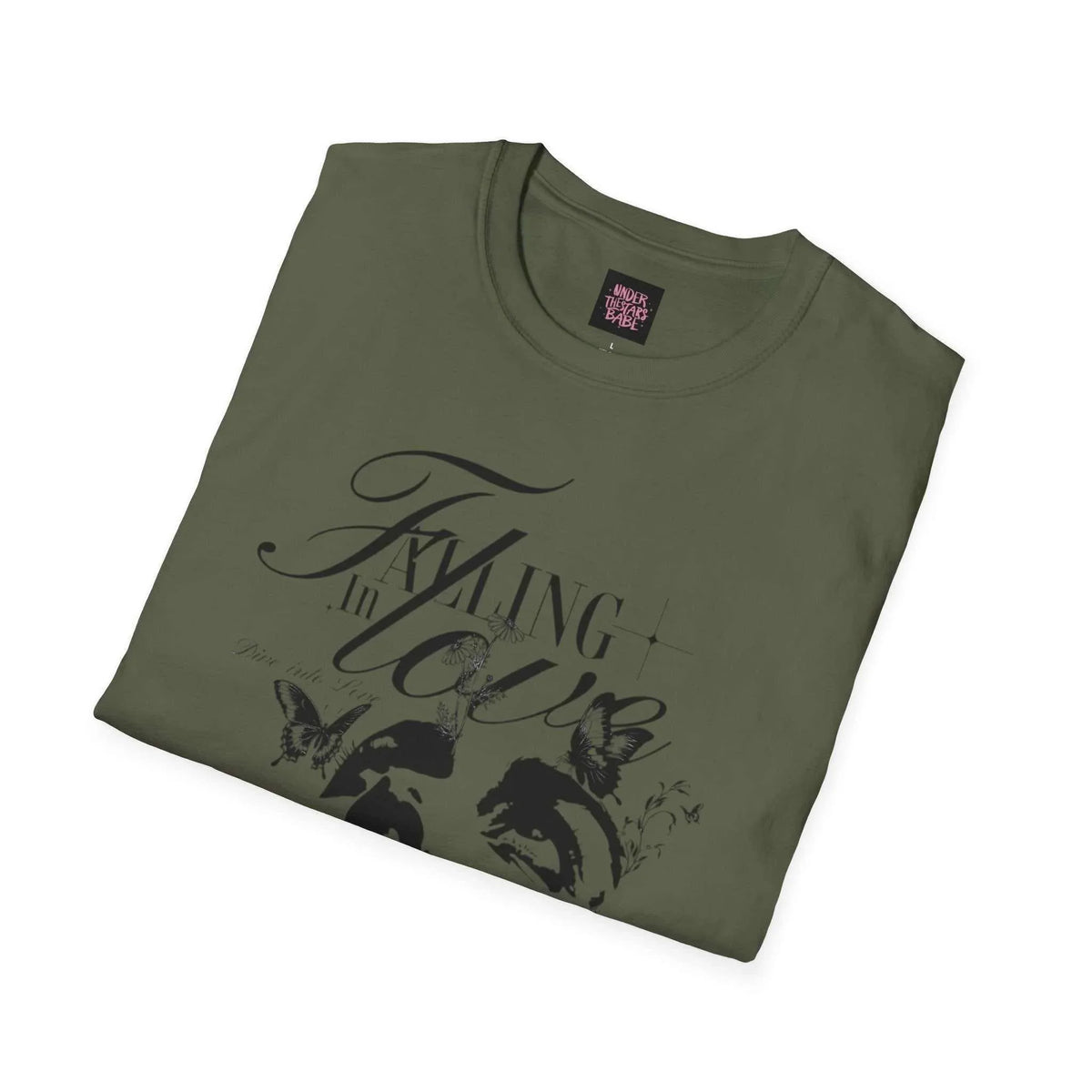 Falling In Love Unisex Softstyle T-Shirt - underthestarsbabe