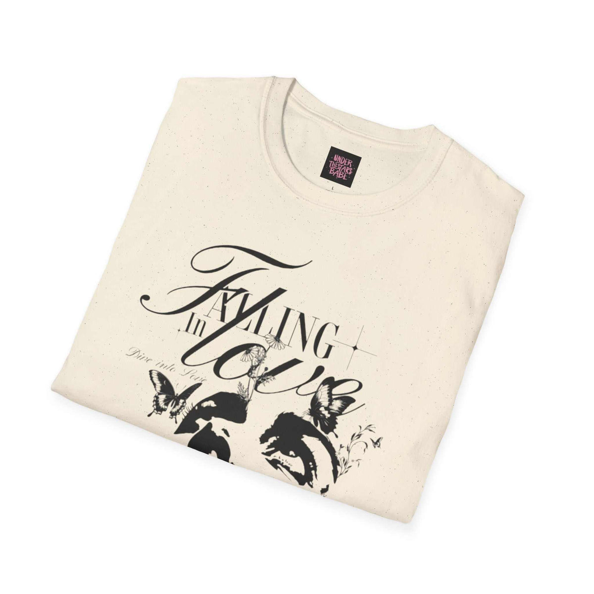 Falling In Love Unisex Softstyle T-Shirt - underthestarsbabe