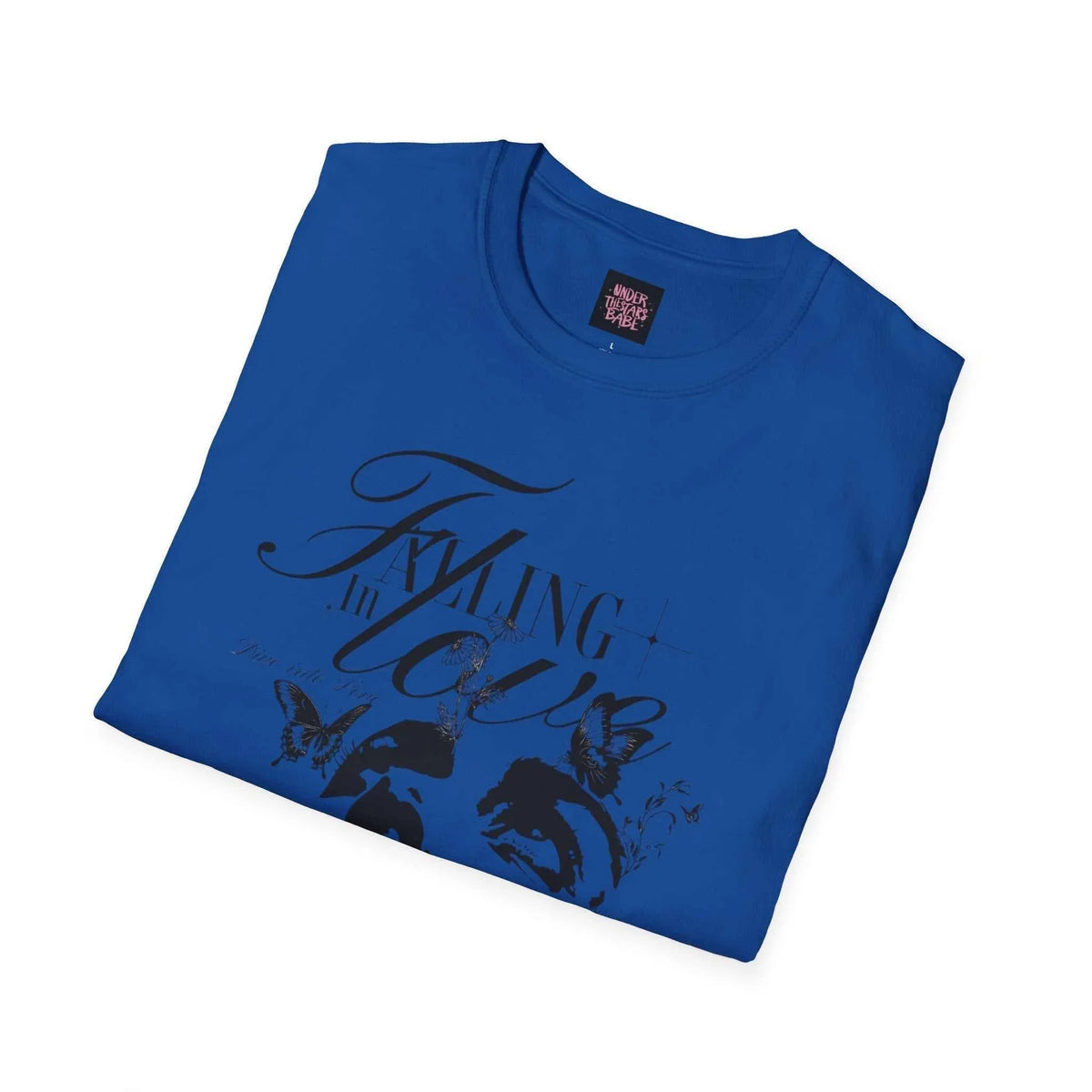 Falling In Love Unisex Softstyle T-Shirt - underthestarsbabe