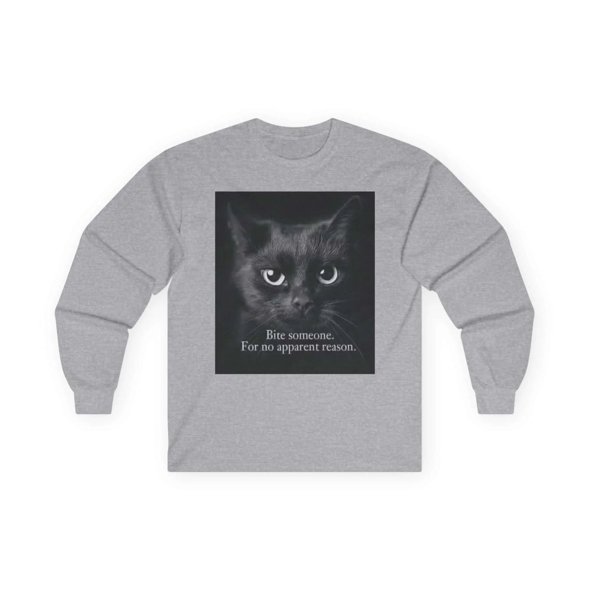 Feline Bite Long Sleeve Tee - Under The Stars Babe - underthestarsbabe