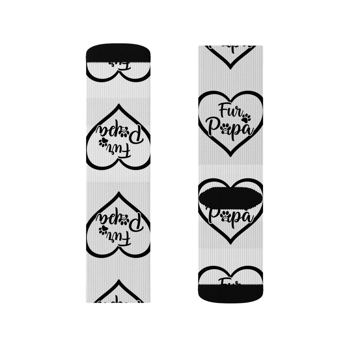 Fur Papa Socks | Cozy Pet Lover - underthestarsbabe