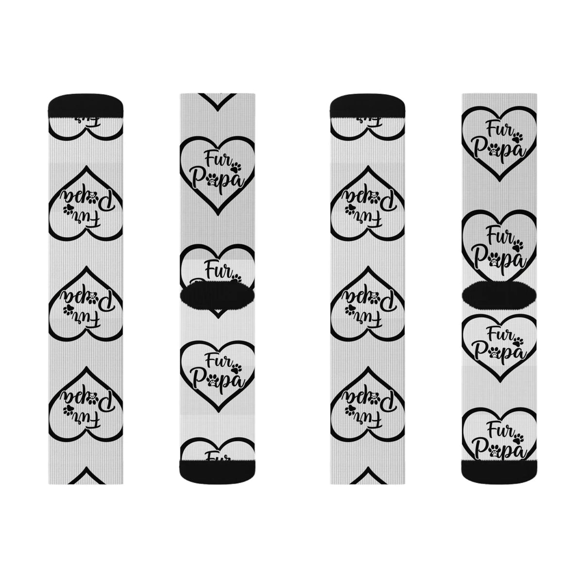Fur Papa Socks | Cozy Pet Lover - underthestarsbabe