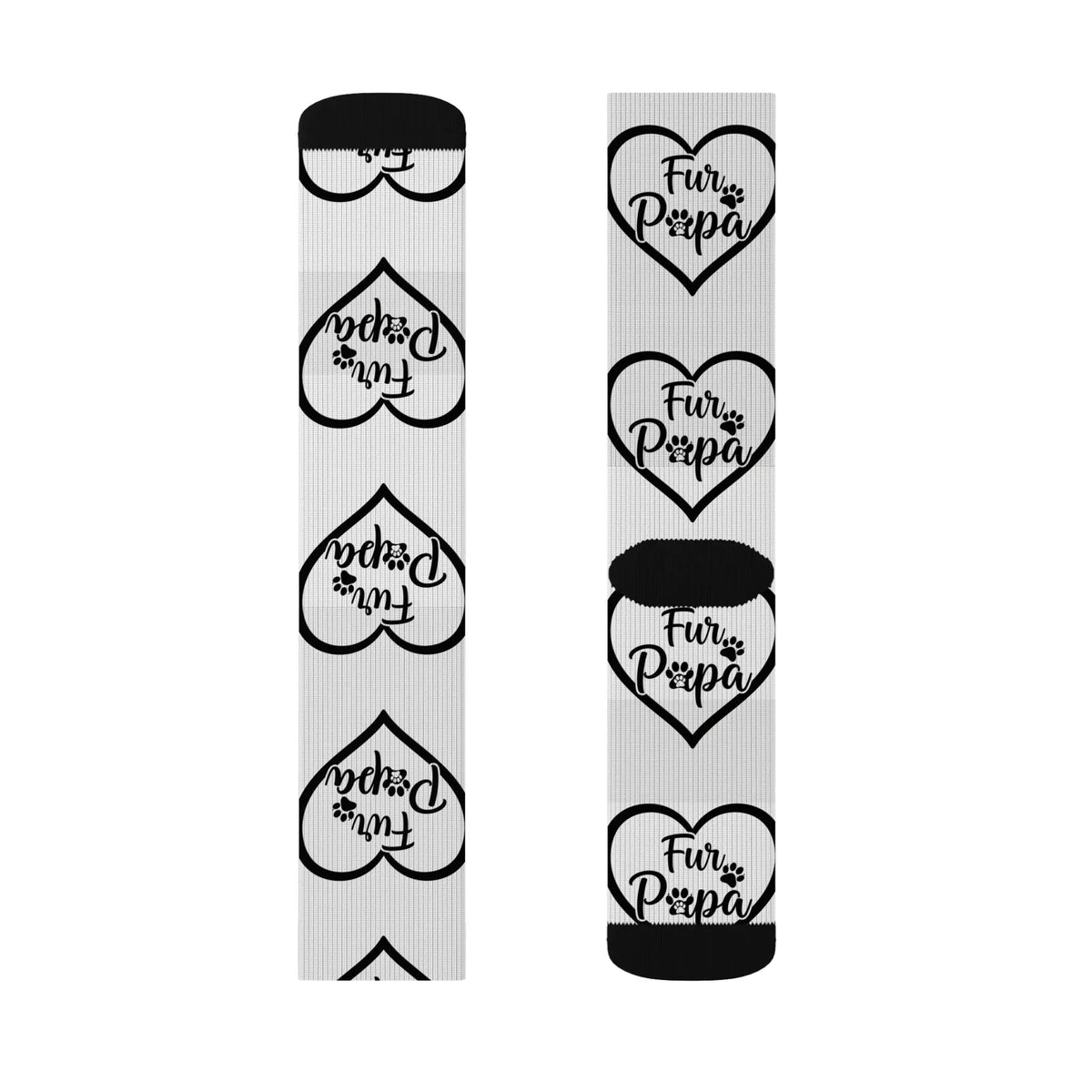Fur Papa Socks | Cozy Pet Lover - underthestarsbabe