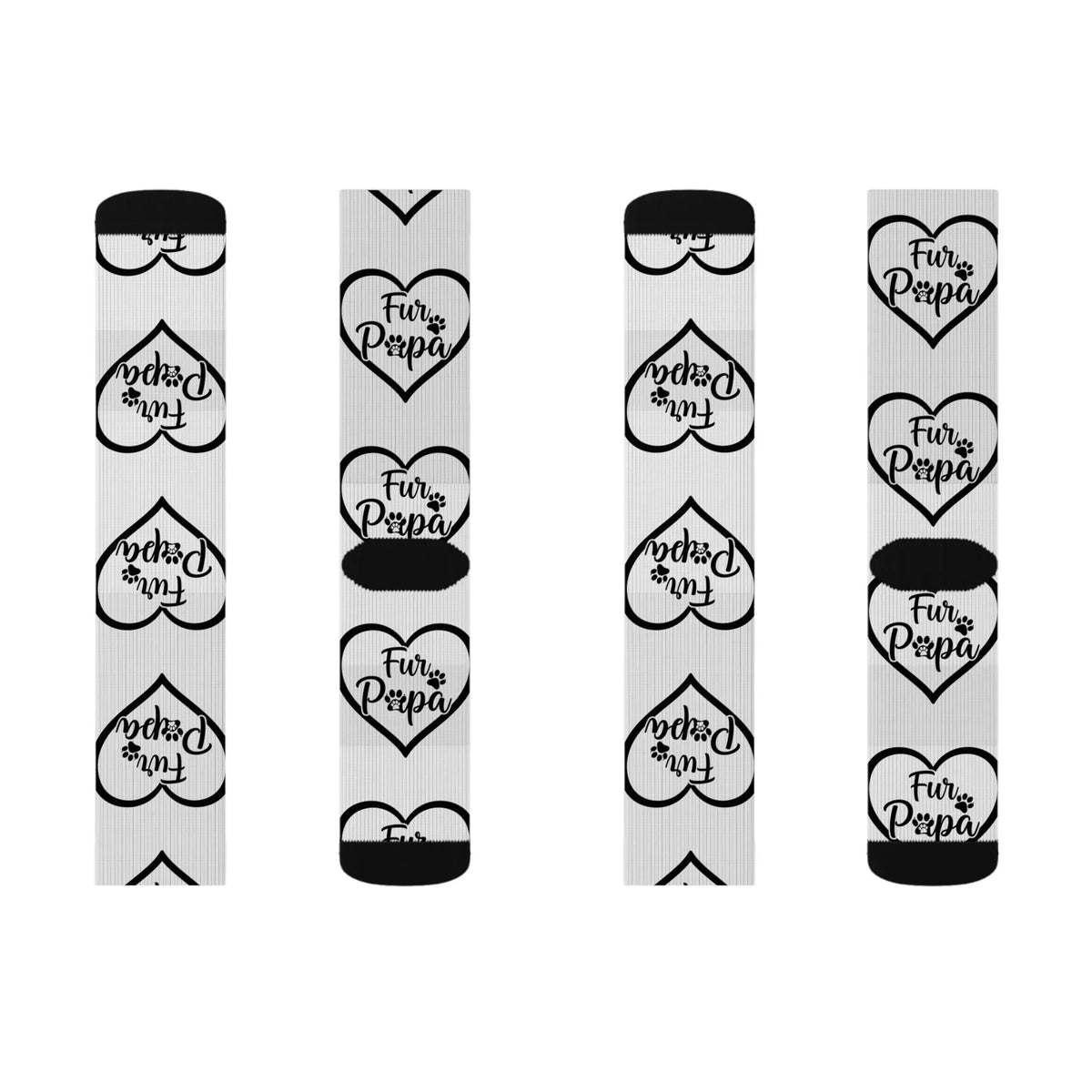 Fur Papa Socks | Cozy Pet Lover - underthestarsbabe