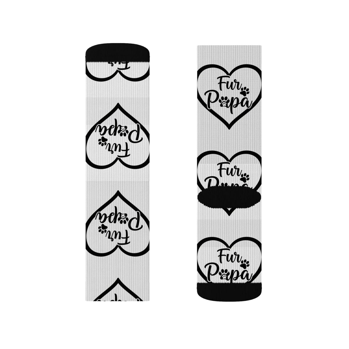Fur Papa Socks | Cozy Pet Lover - underthestarsbabe