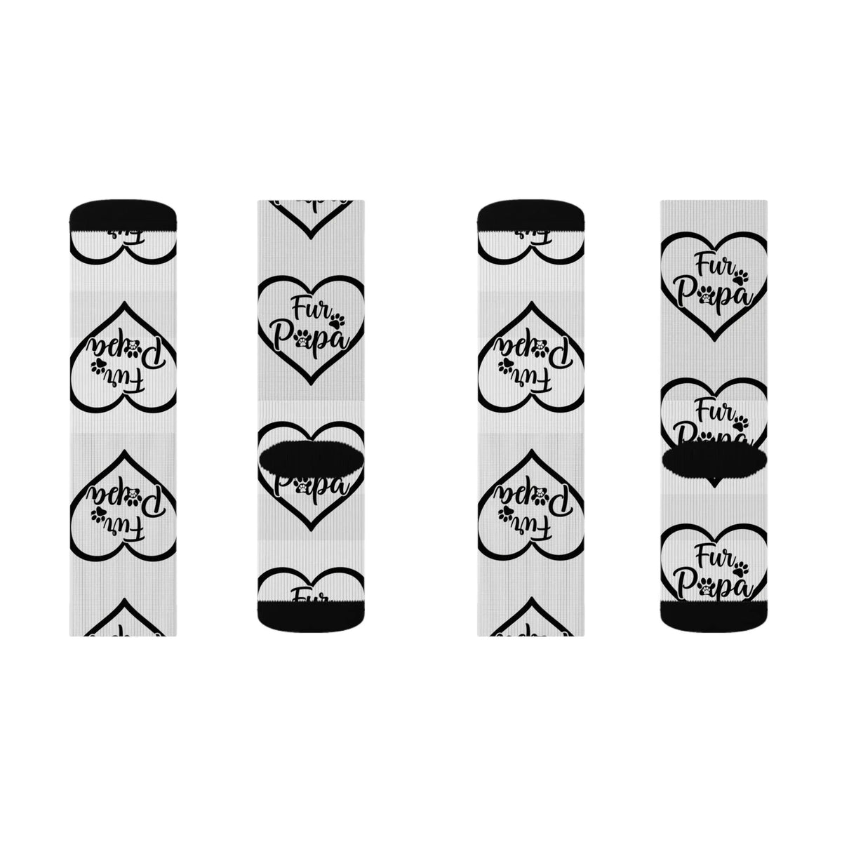 Fur Papa Socks | Cozy Pet Lover - underthestarsbabe