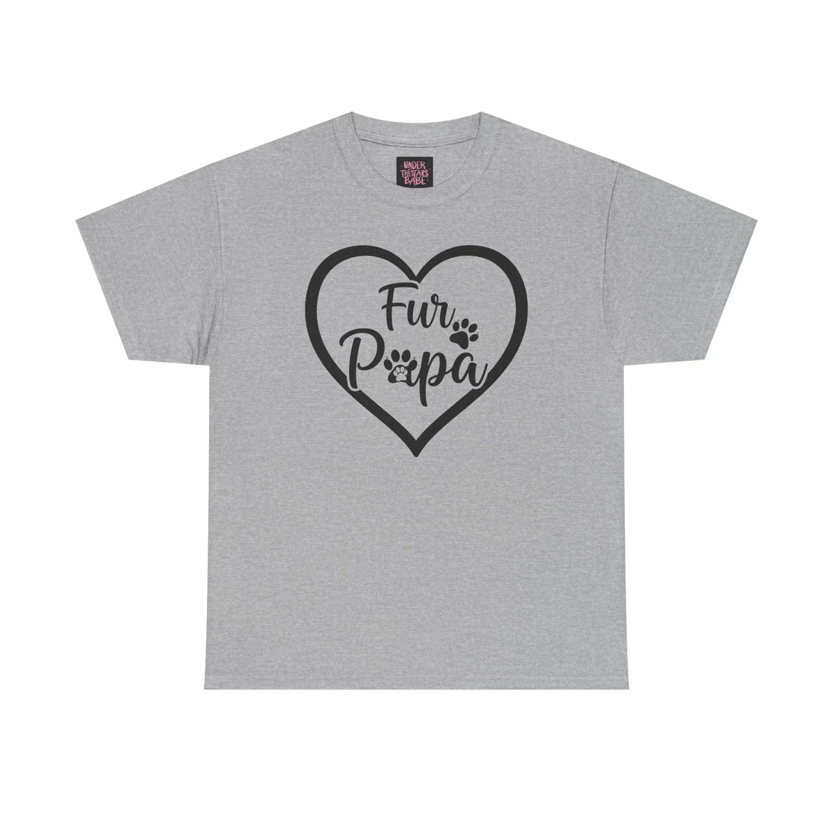 Fur Papa Tee Shirt | Perfect Gift for Pet Lovers - underthestarsbabe