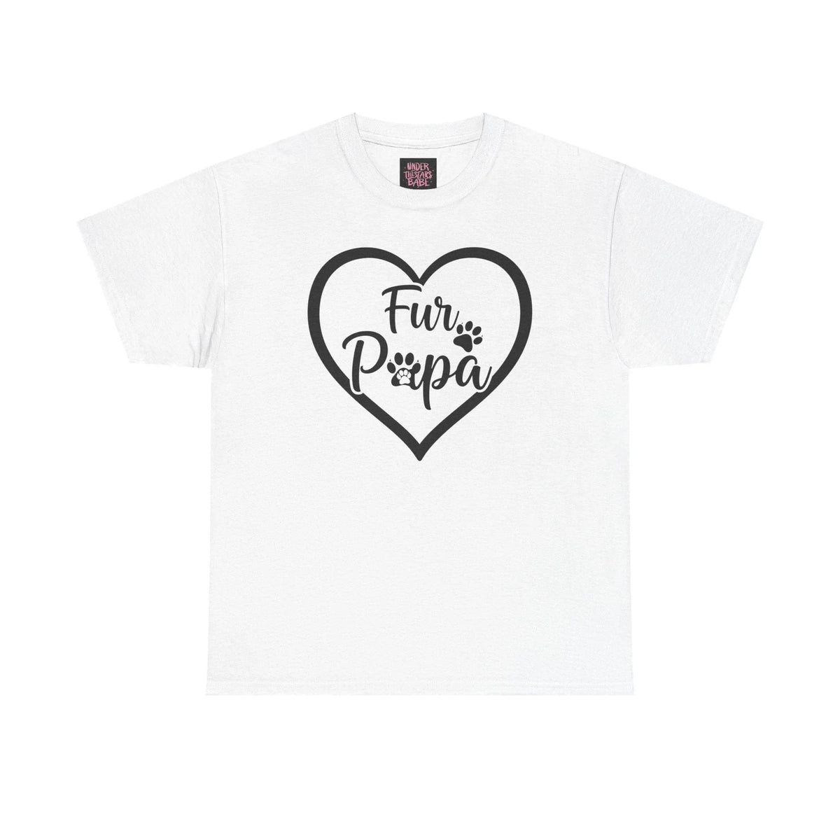 Fur Papa Tee Shirt | Perfect Gift for Pet Lovers - underthestarsbabe