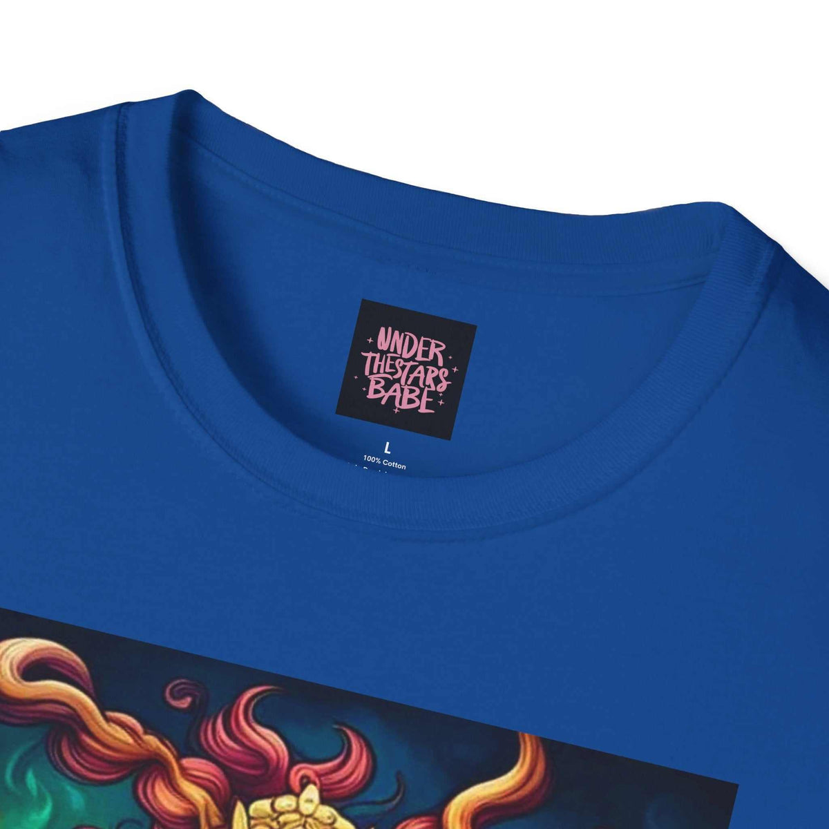 Genie Unisex Softstyle T-Shirt - Mystical & Fun - Under the Stars Babe - underthestarsbabe