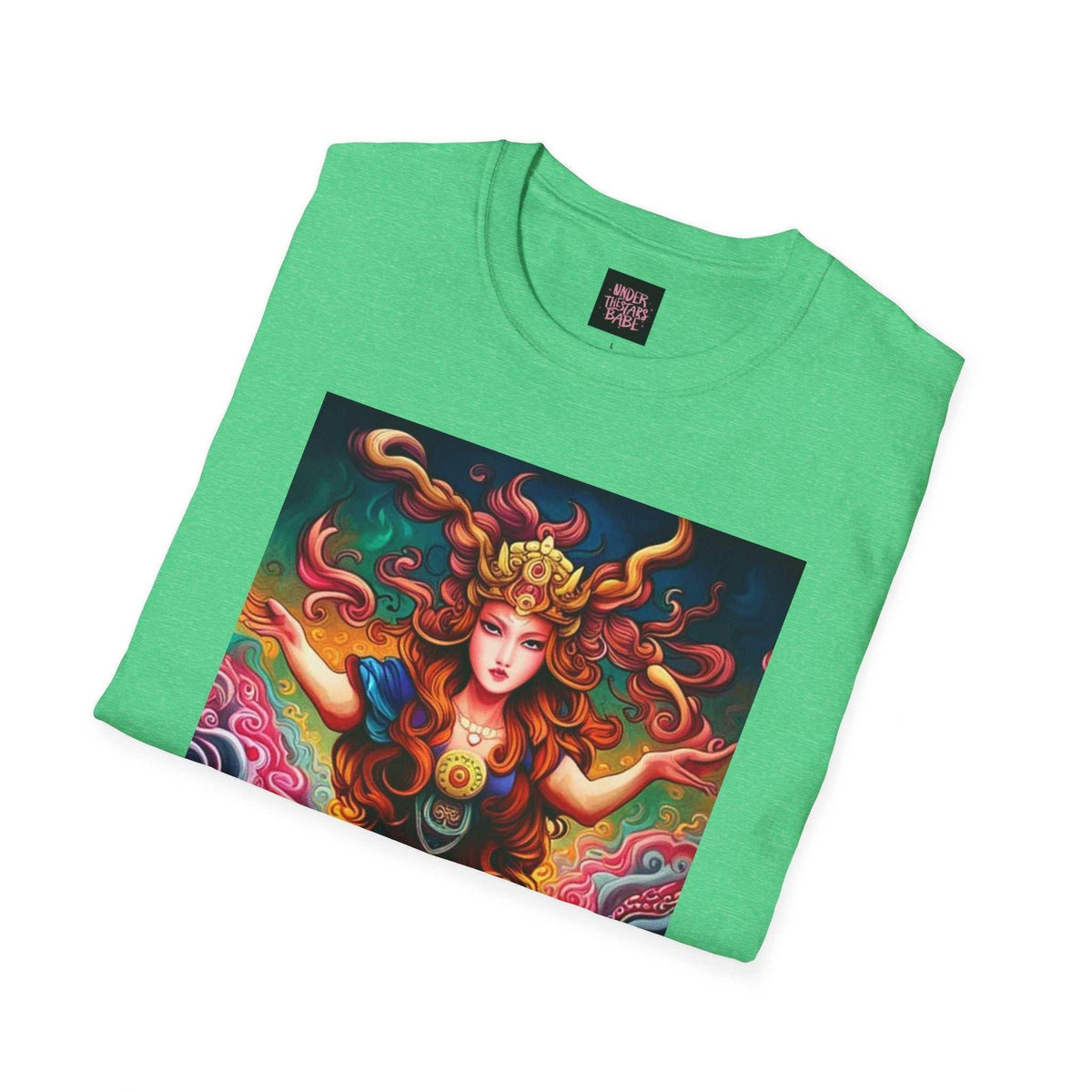 Genie Unisex Softstyle T-Shirt - Mystical & Fun - Under the Stars Babe - underthestarsbabe