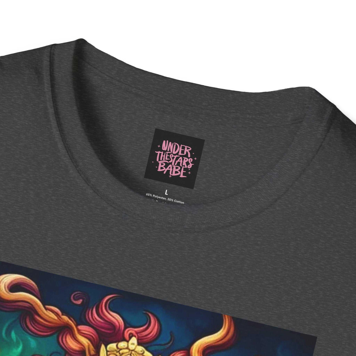 Genie Unisex Softstyle T-Shirt - Mystical & Fun - Under the Stars Babe - underthestarsbabe
