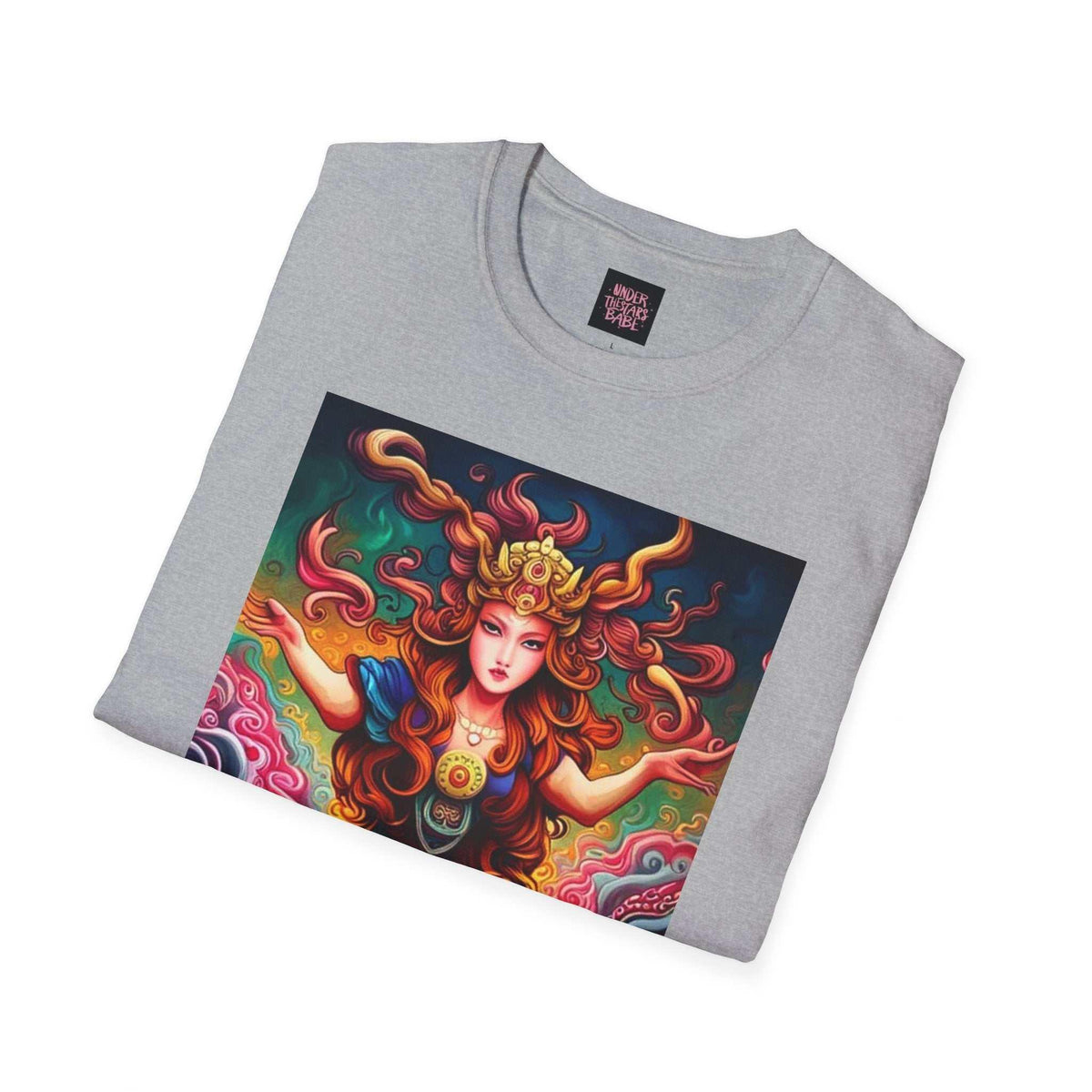 Genie Unisex Softstyle T-Shirt - Mystical & Fun - Under the Stars Babe - underthestarsbabe