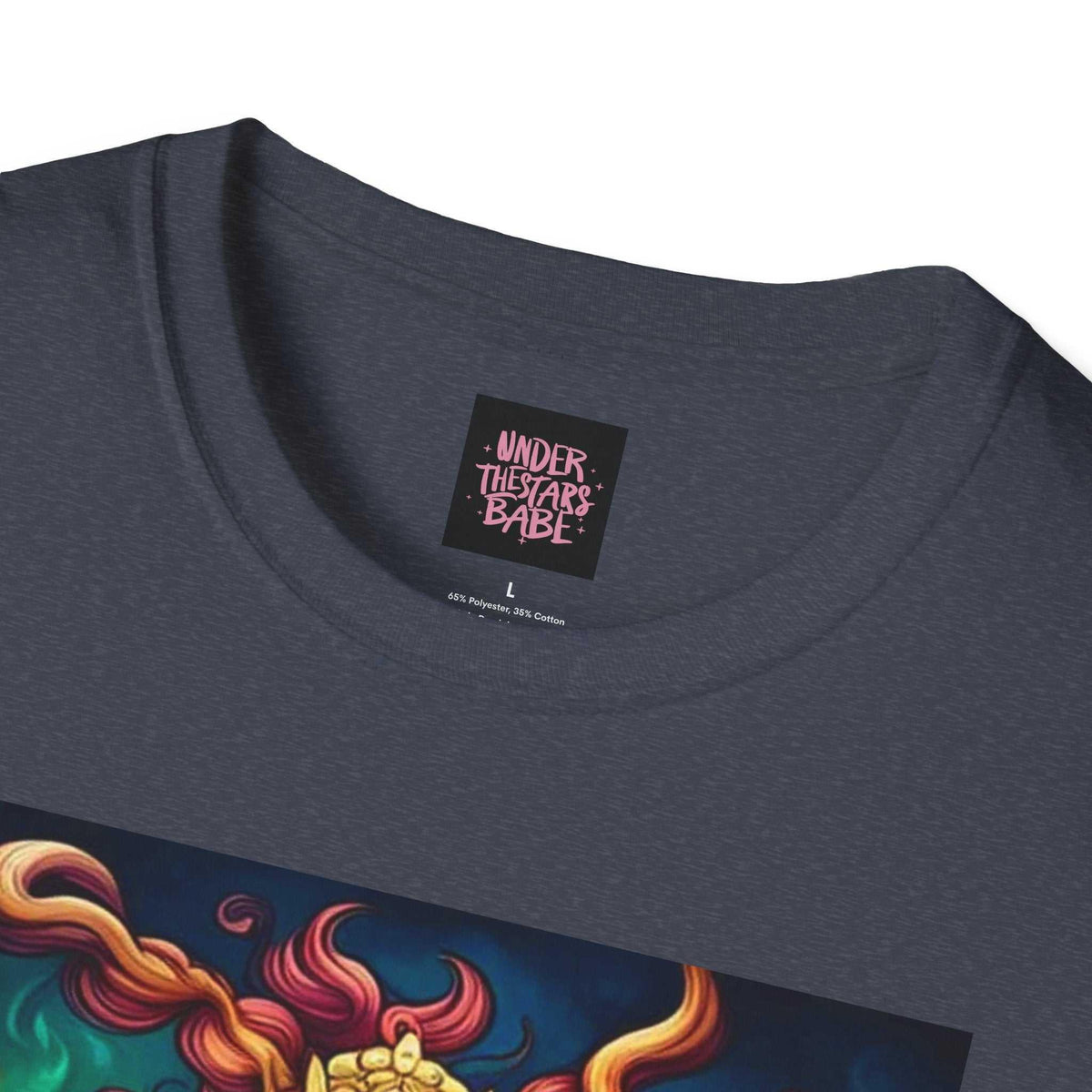 Genie Unisex Softstyle T-Shirt - Mystical & Fun - Under the Stars Babe - underthestarsbabe