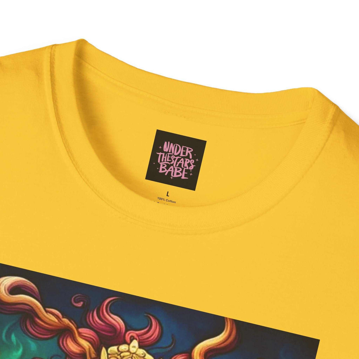 Genie Unisex Softstyle T-Shirt - Mystical & Fun - Under the Stars Babe - underthestarsbabe