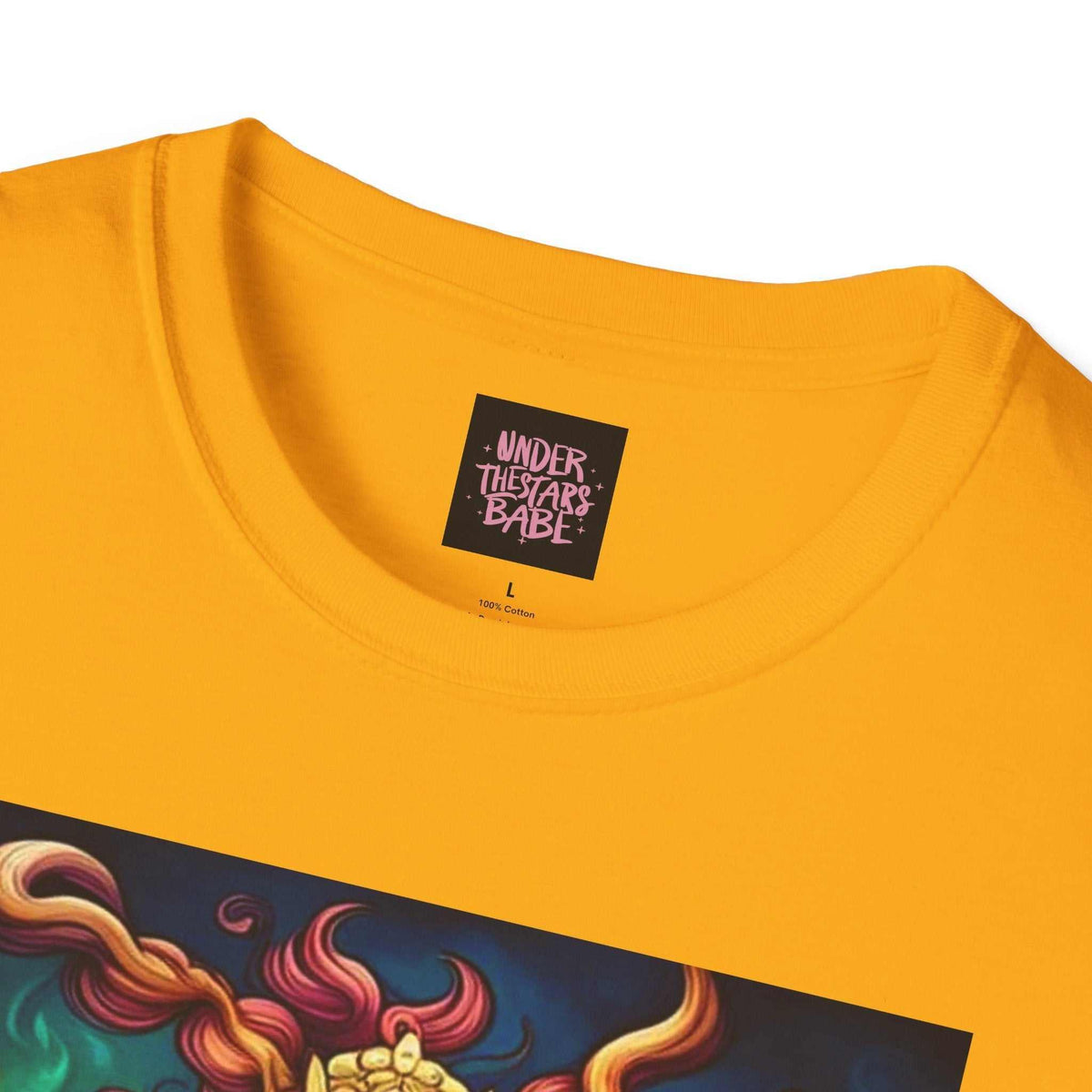 Genie Unisex Softstyle T-Shirt - Mystical & Fun - Under the Stars Babe - underthestarsbabe
