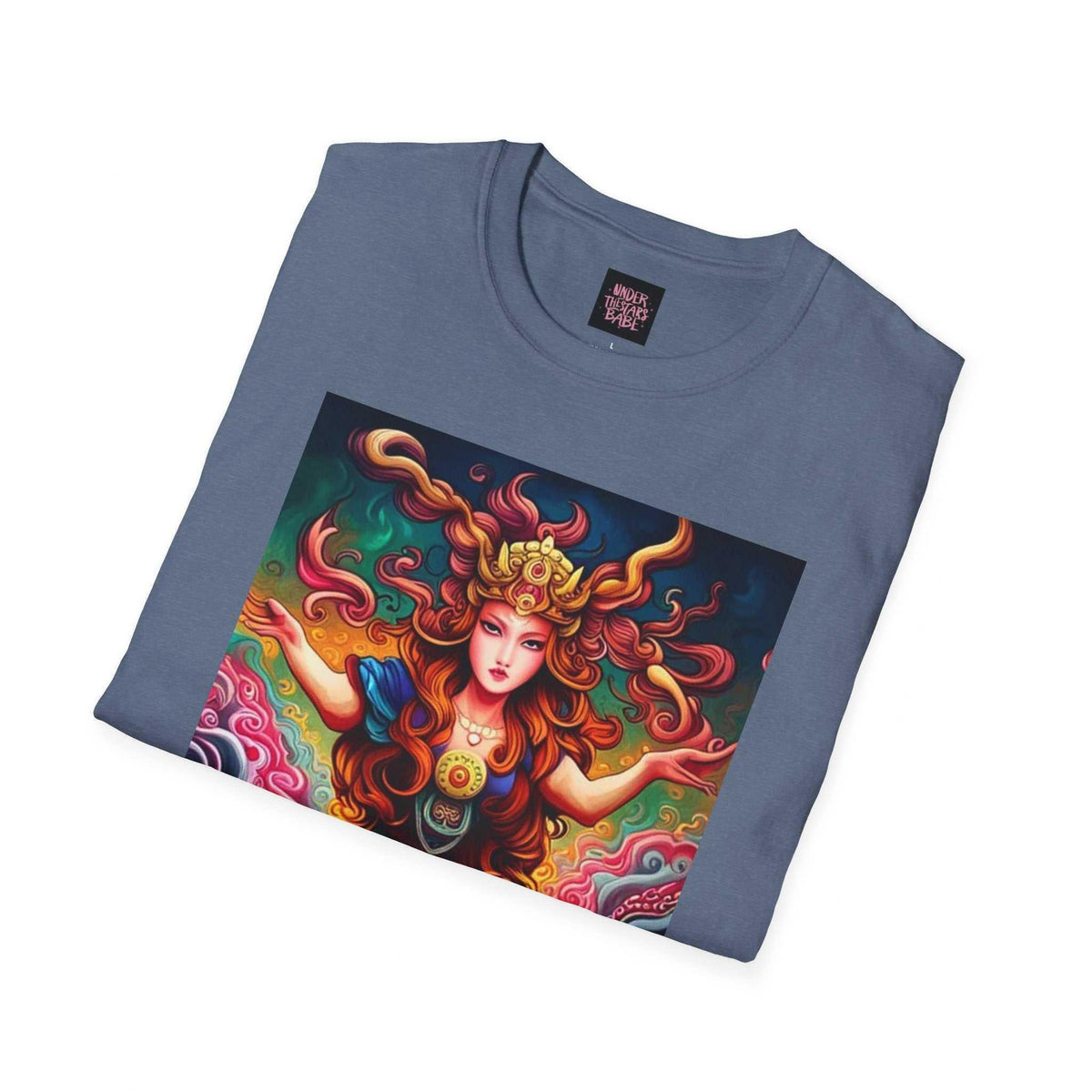 Genie Unisex Softstyle T-Shirt - Mystical & Fun - Under the Stars Babe - underthestarsbabe