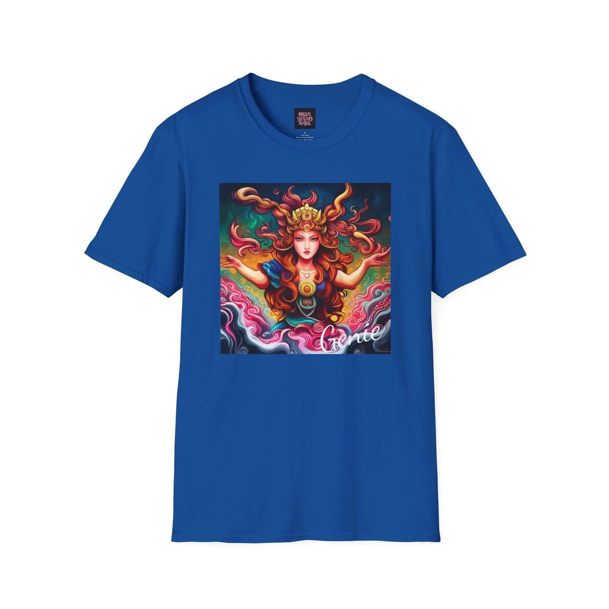 Genie Unisex Softstyle T-Shirt - Mystical & Fun - Under the Stars Babe - underthestarsbabe