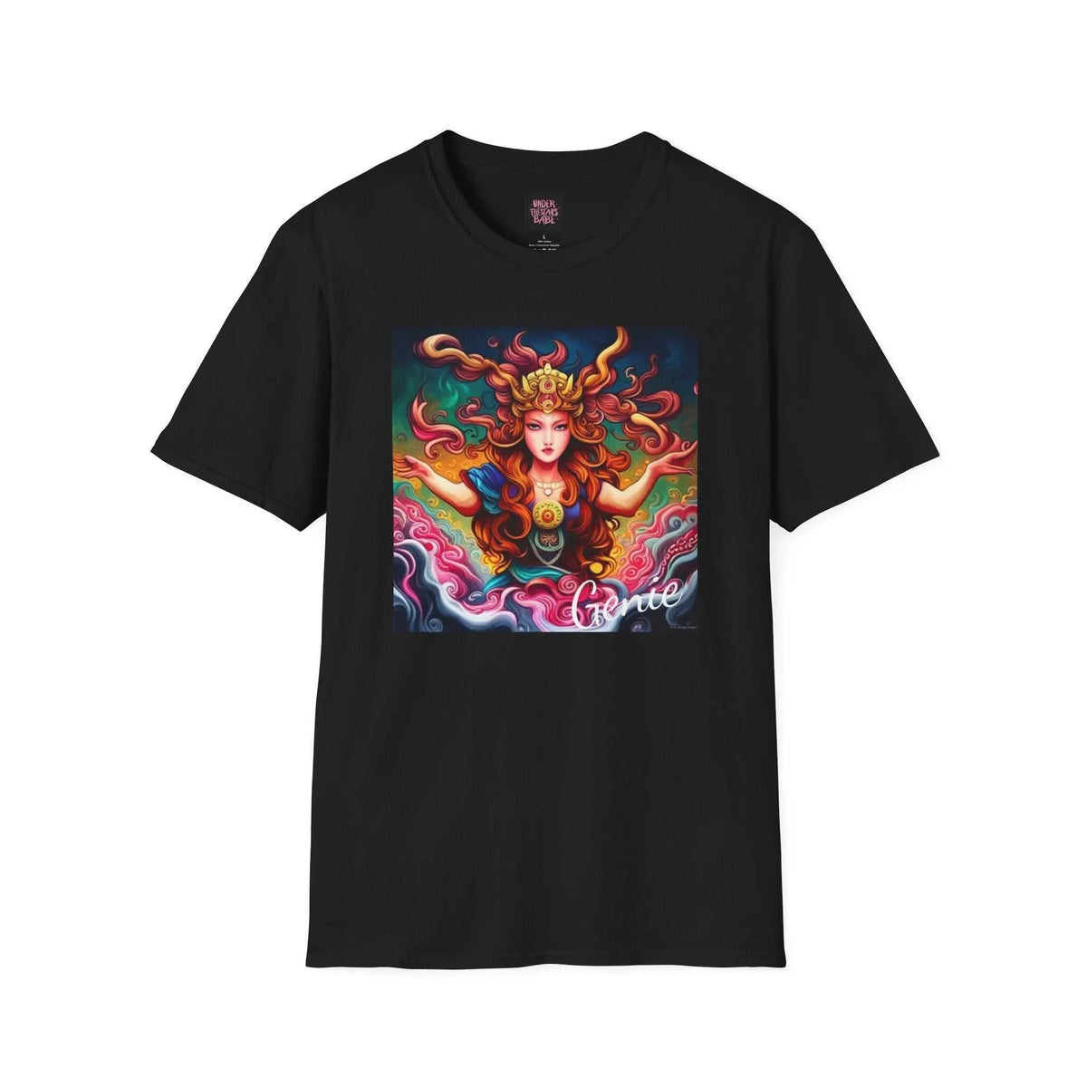 Genie Unisex Softstyle T-Shirt - Mystical & Fun - Under the Stars Babe - underthestarsbabe