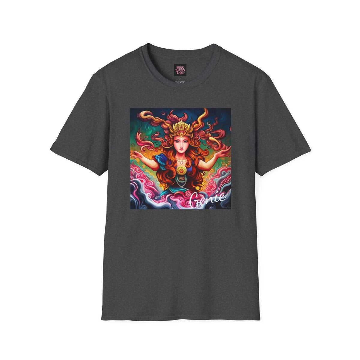 Genie Unisex Softstyle T-Shirt - Mystical & Fun - Under the Stars Babe - underthestarsbabe