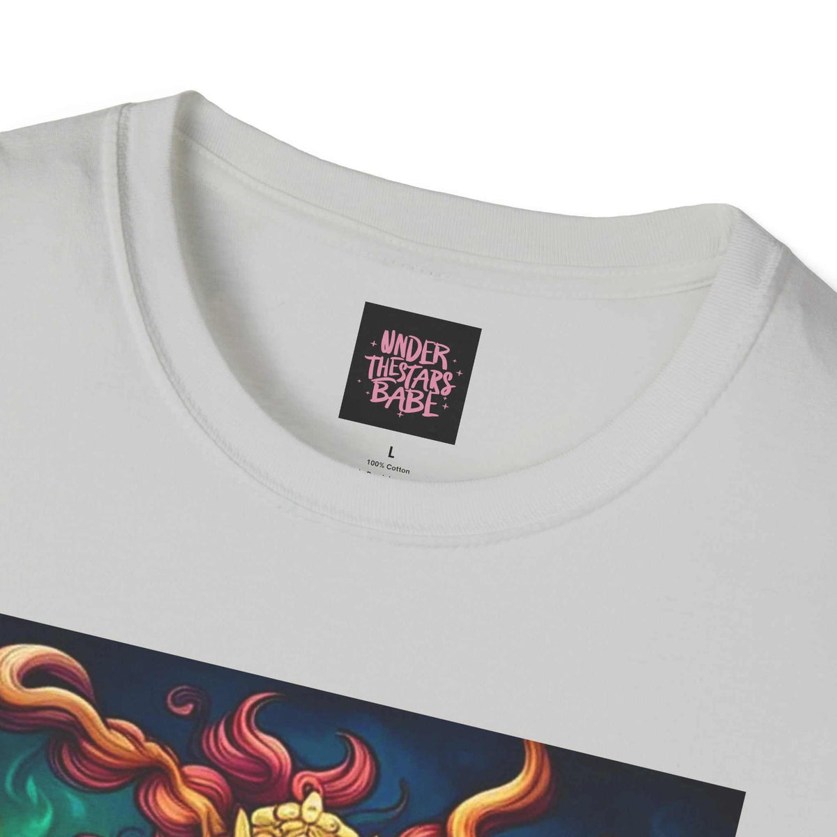 Genie Unisex Softstyle T-Shirt - Mystical & Fun - Under the Stars Babe - underthestarsbabe
