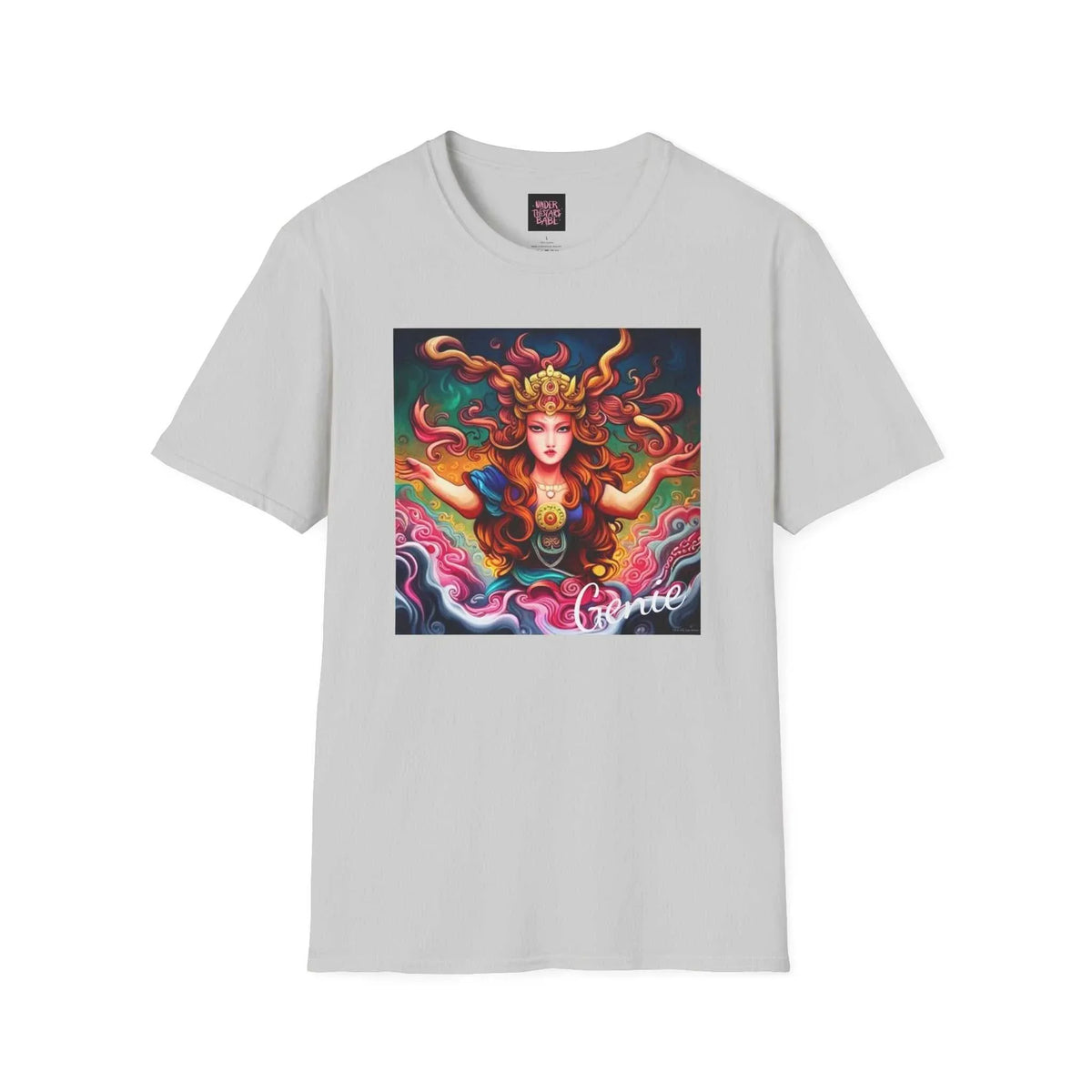 Genie Unisex Softstyle T-Shirt - Mystical & Fun - Under the Stars Babe - underthestarsbabe
