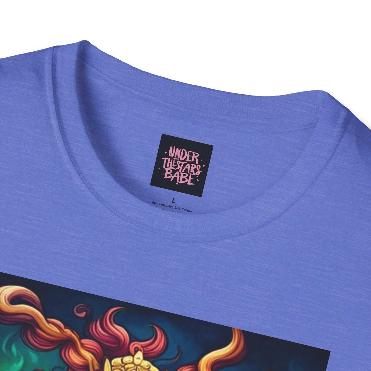 Genie Unisex Softstyle T-Shirt - Mystical & Fun - Under the Stars Babe - underthestarsbabe