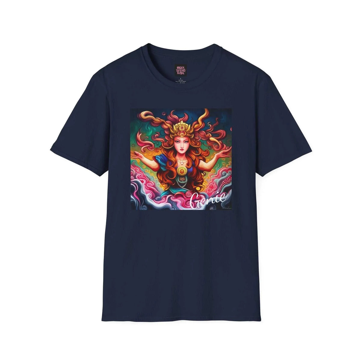 Genie Unisex Softstyle T-Shirt - Mystical & Fun - Under the Stars Babe - underthestarsbabe