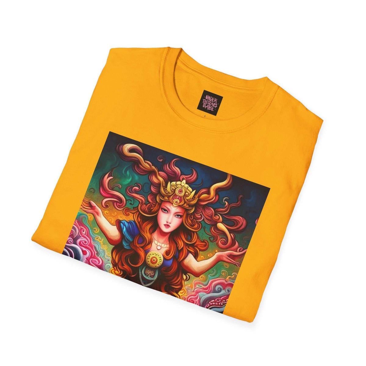 Genie Unisex Softstyle T-Shirt - Mystical & Fun - Under the Stars Babe - underthestarsbabe
