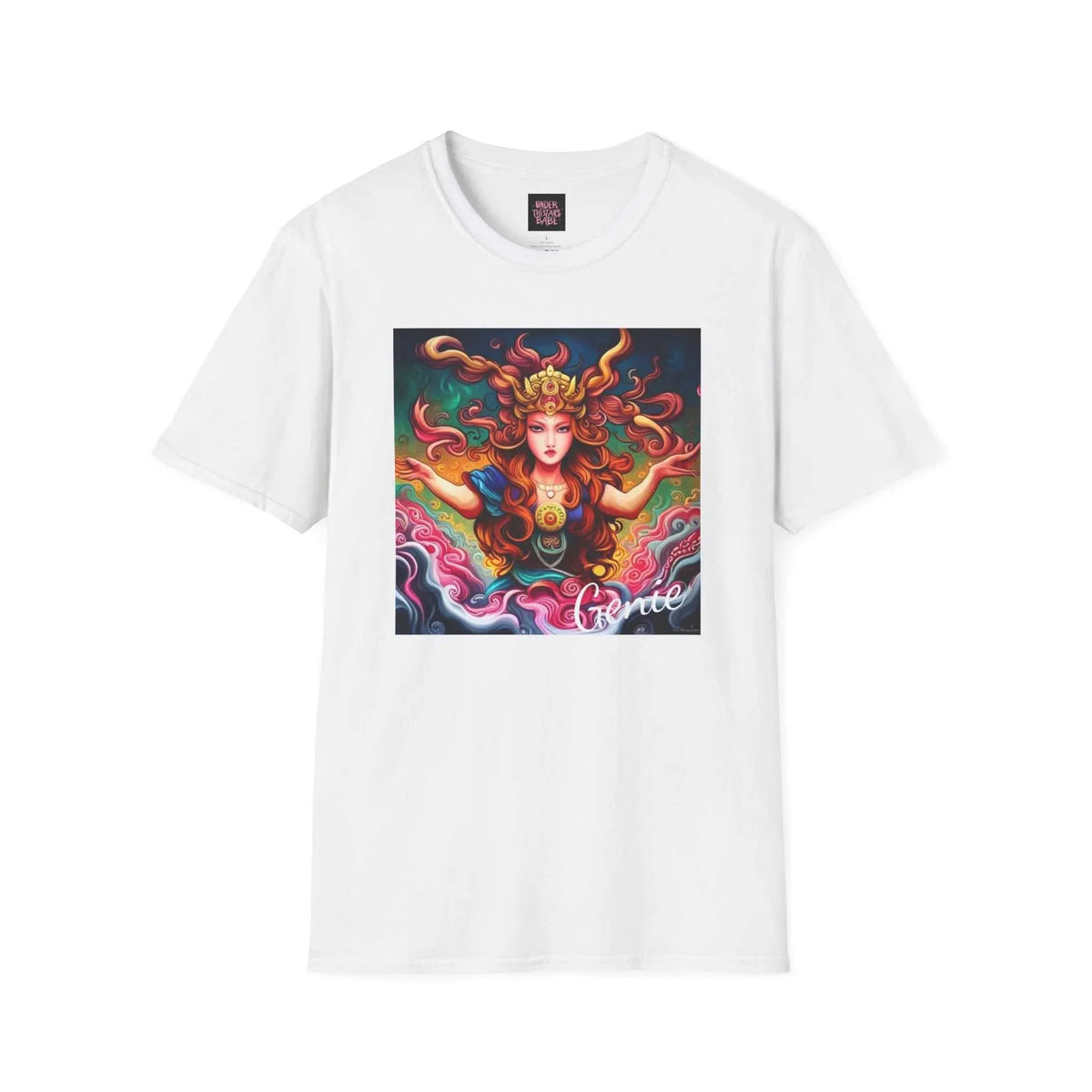 Genie Unisex Softstyle T-Shirt - Mystical & Fun - Under the Stars Babe - underthestarsbabe