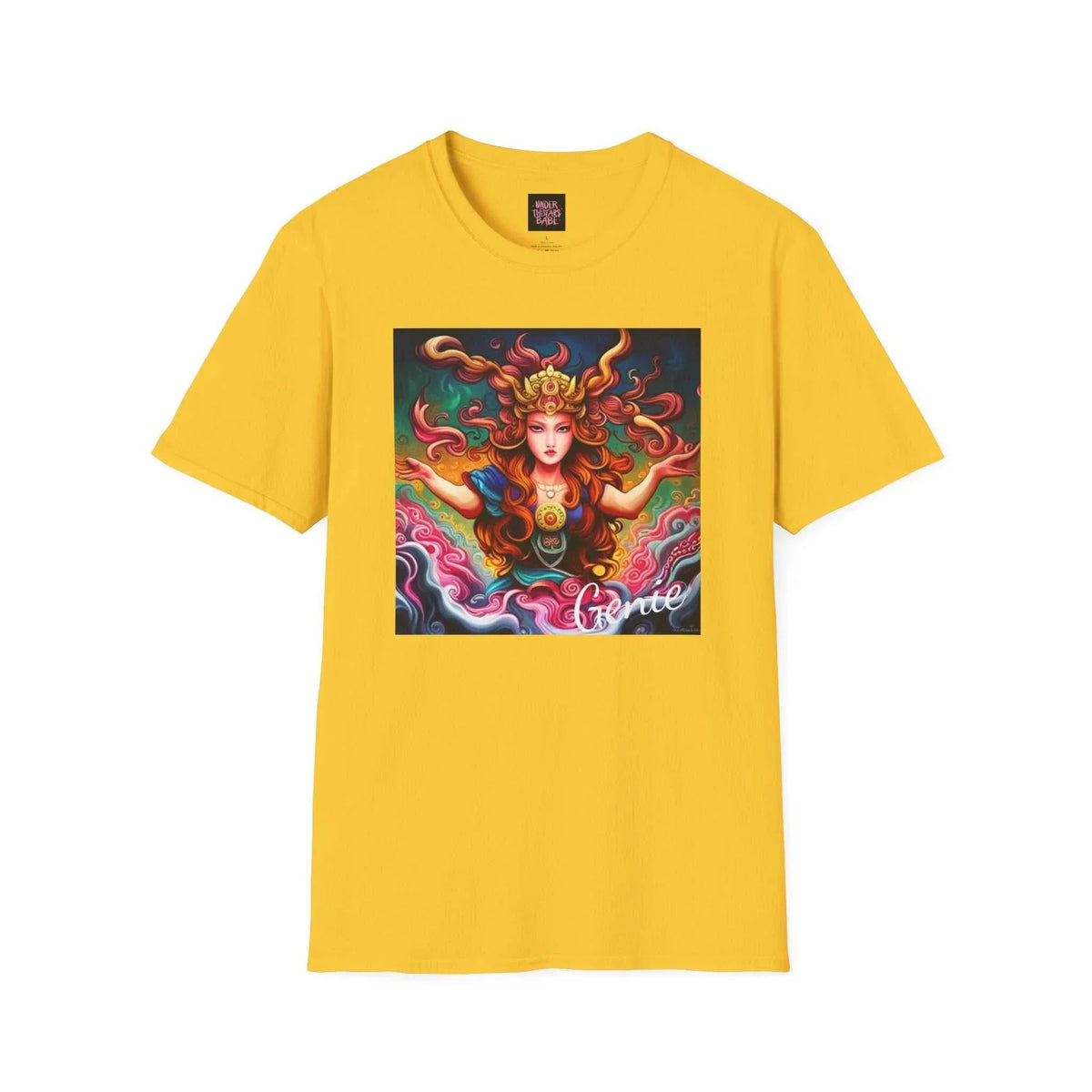 Genie Unisex Softstyle T-Shirt - Mystical & Fun - Under the Stars Babe - underthestarsbabe
