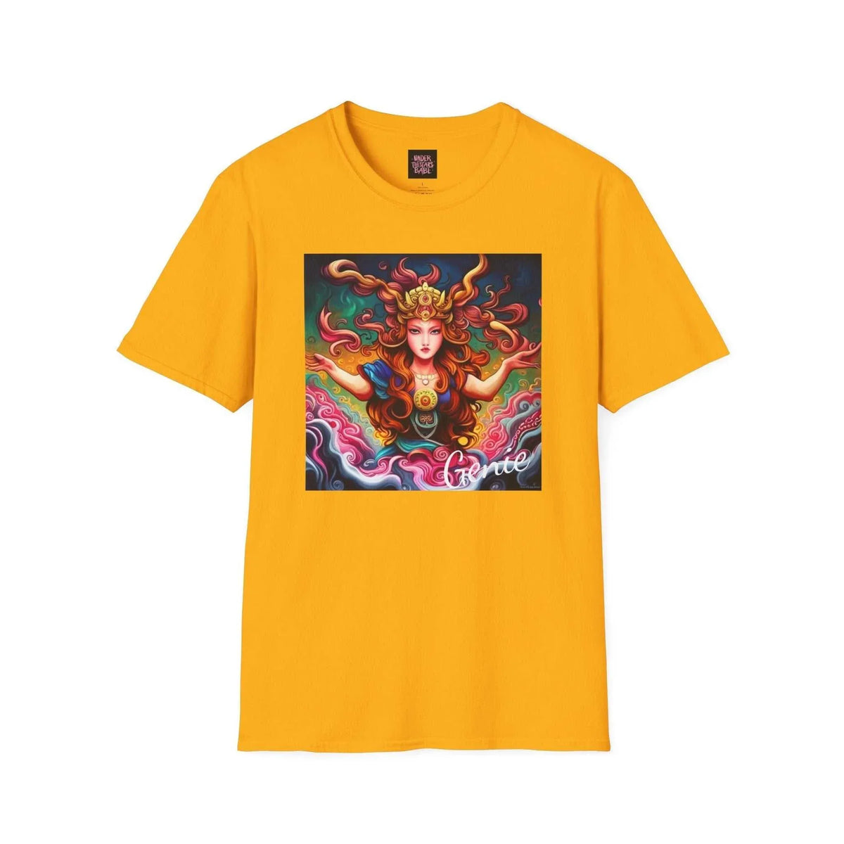 Genie Unisex Softstyle T-Shirt - Mystical & Fun - Under the Stars Babe - underthestarsbabe