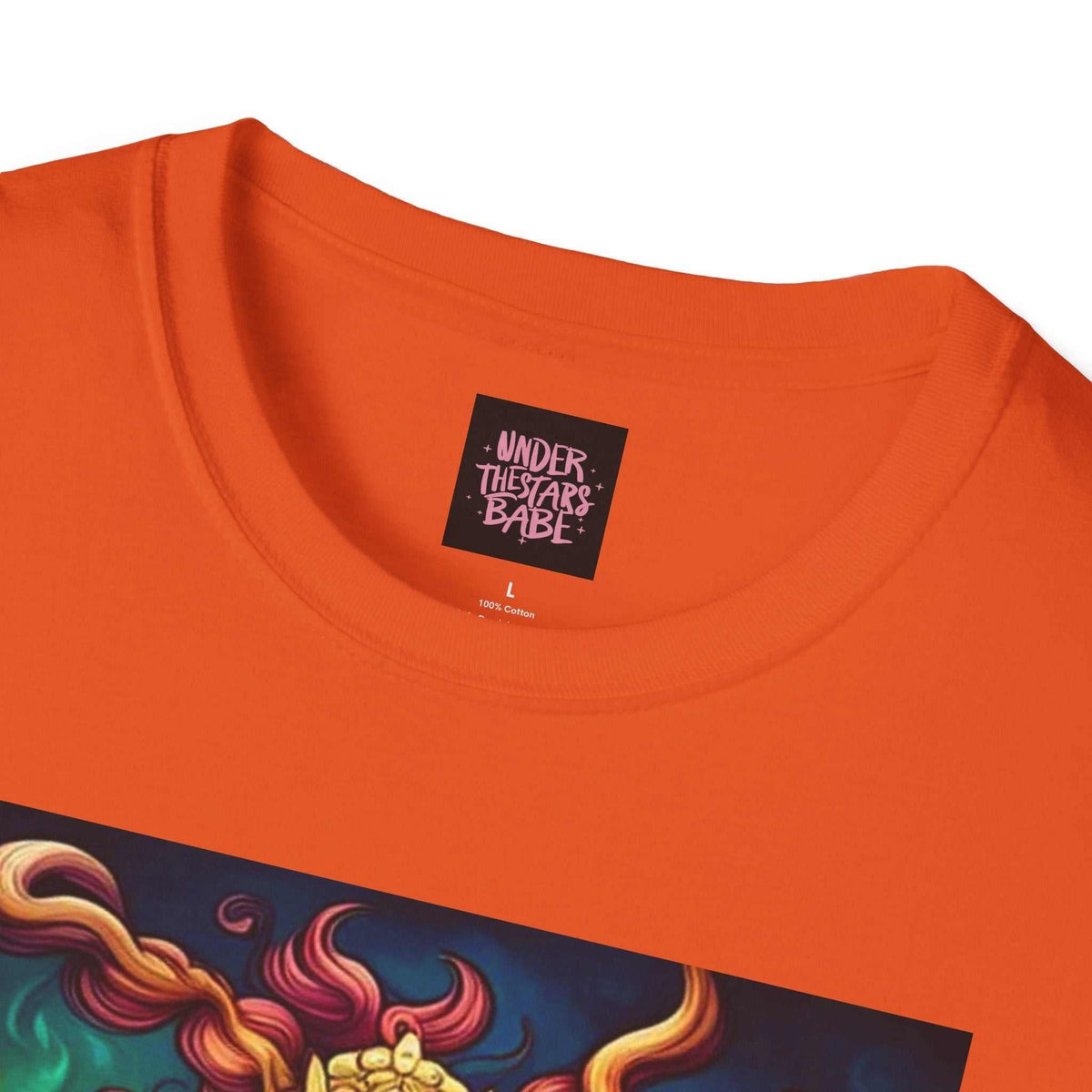 Genie Unisex Softstyle T-Shirt - Mystical & Fun - Under the Stars Babe - underthestarsbabe