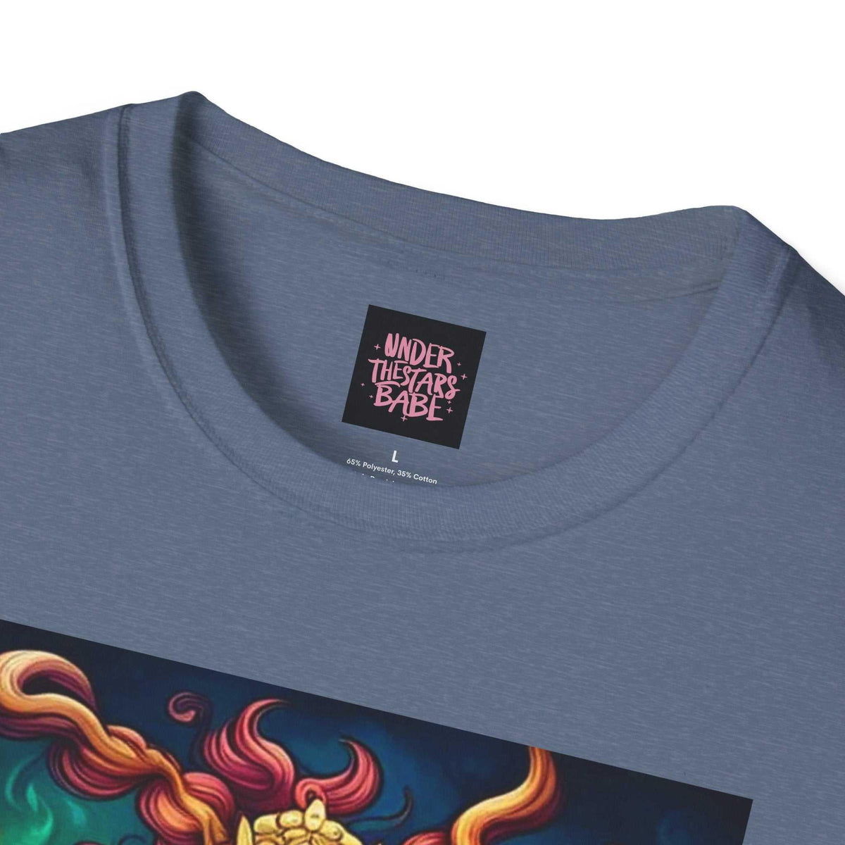 Genie Unisex Softstyle T-Shirt - Mystical & Fun - Under the Stars Babe - underthestarsbabe